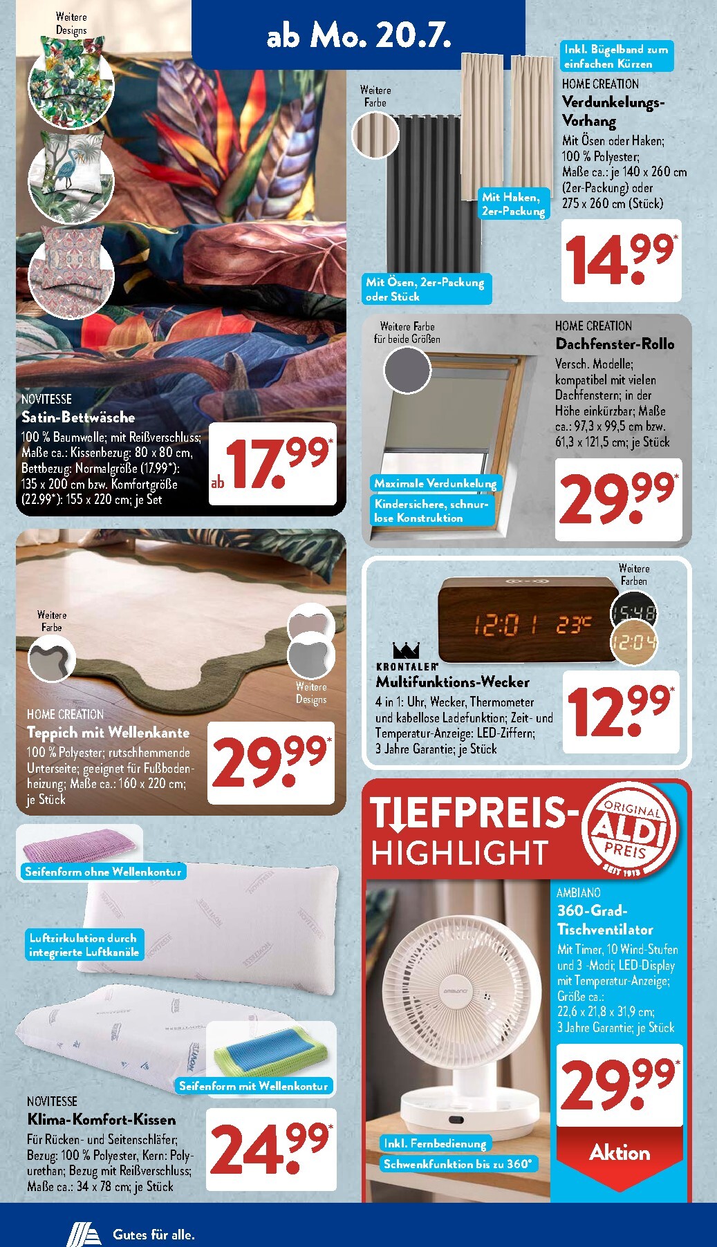 aldi - ALDI SÜD Prospekt nächste Woche – von Montag 20.07.2026 bis Samstag 25.07.2026 - page: 3