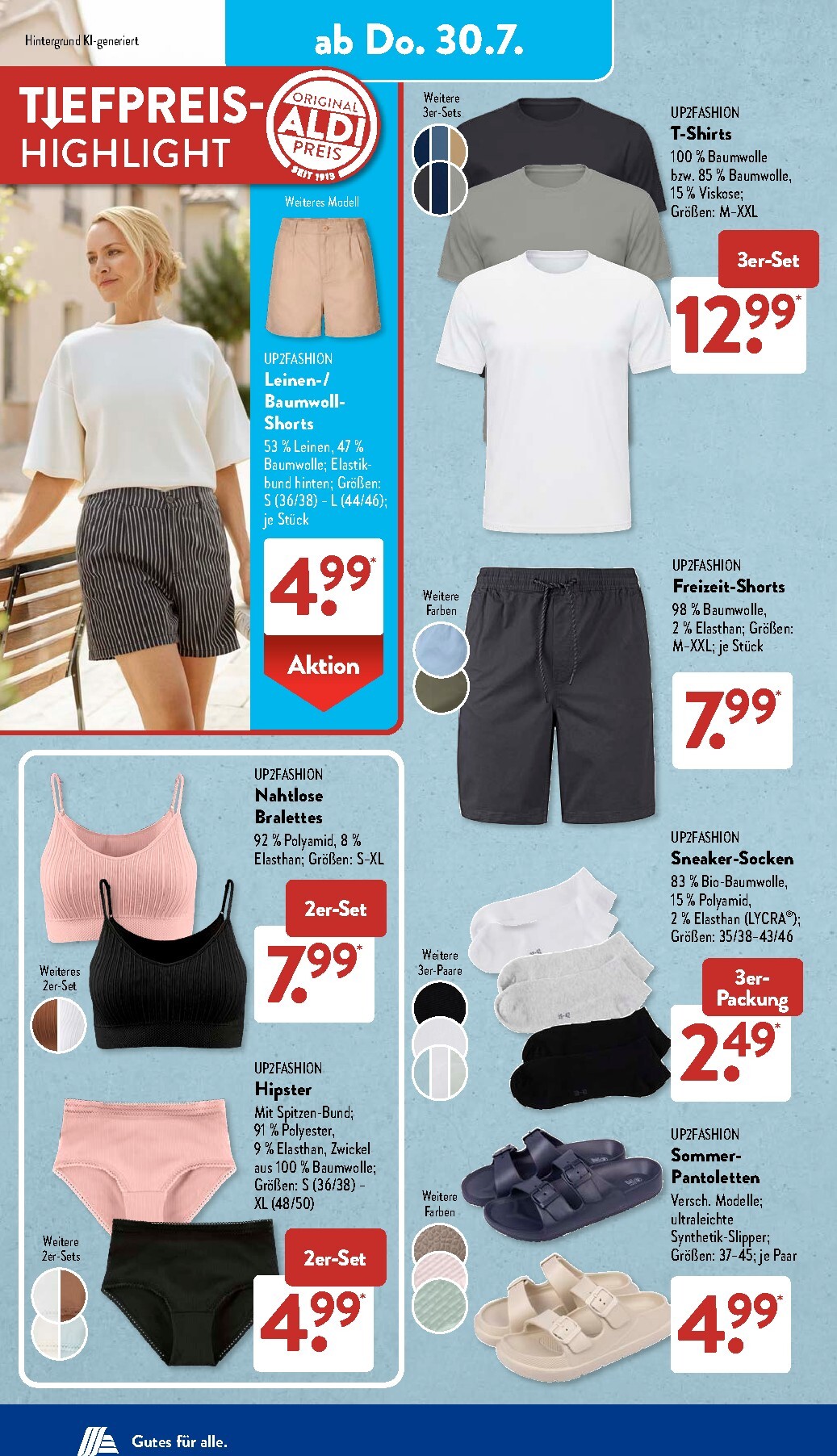 aldi - ALDI SÜD Prospekt nächste Woche – von Montag 27.07.2026 bis Samstag 01.08.2026 - page: 7