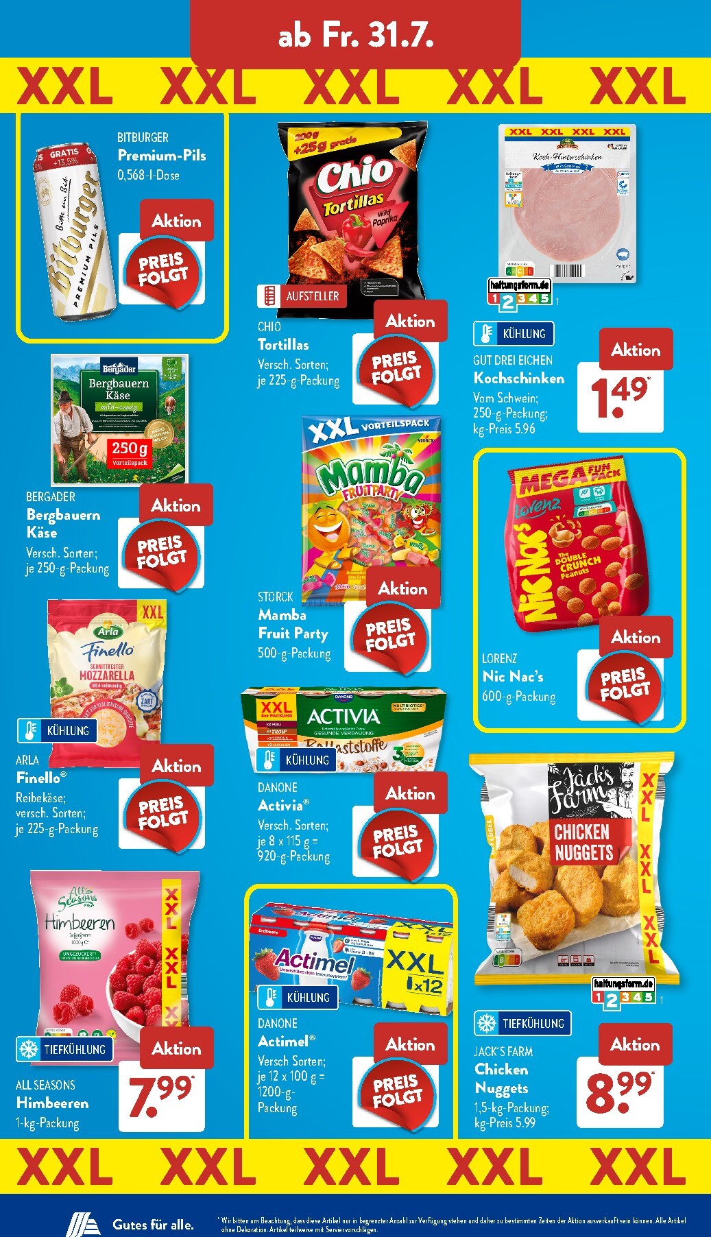 aldi - ALDI SÜD Prospekt nächste Woche – von Montag 27.07.2026 bis Samstag 01.08.2026 - page: 11