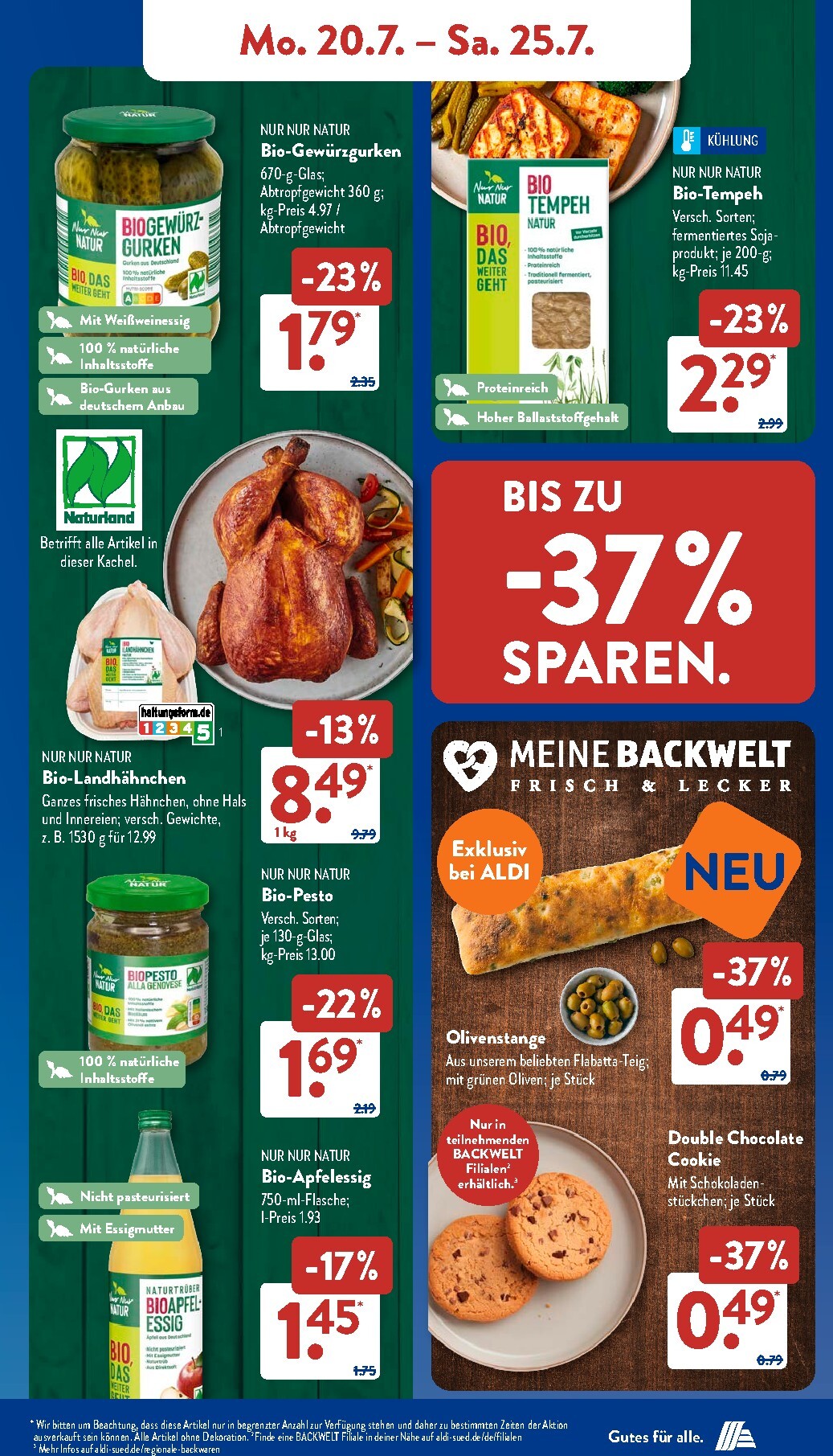 aldi - ALDI SÜD - aktuelle Angebote Prospekt nächste Woche – von Montag 20.07.2026 bis Samstag 25.07.2026 - page: 8