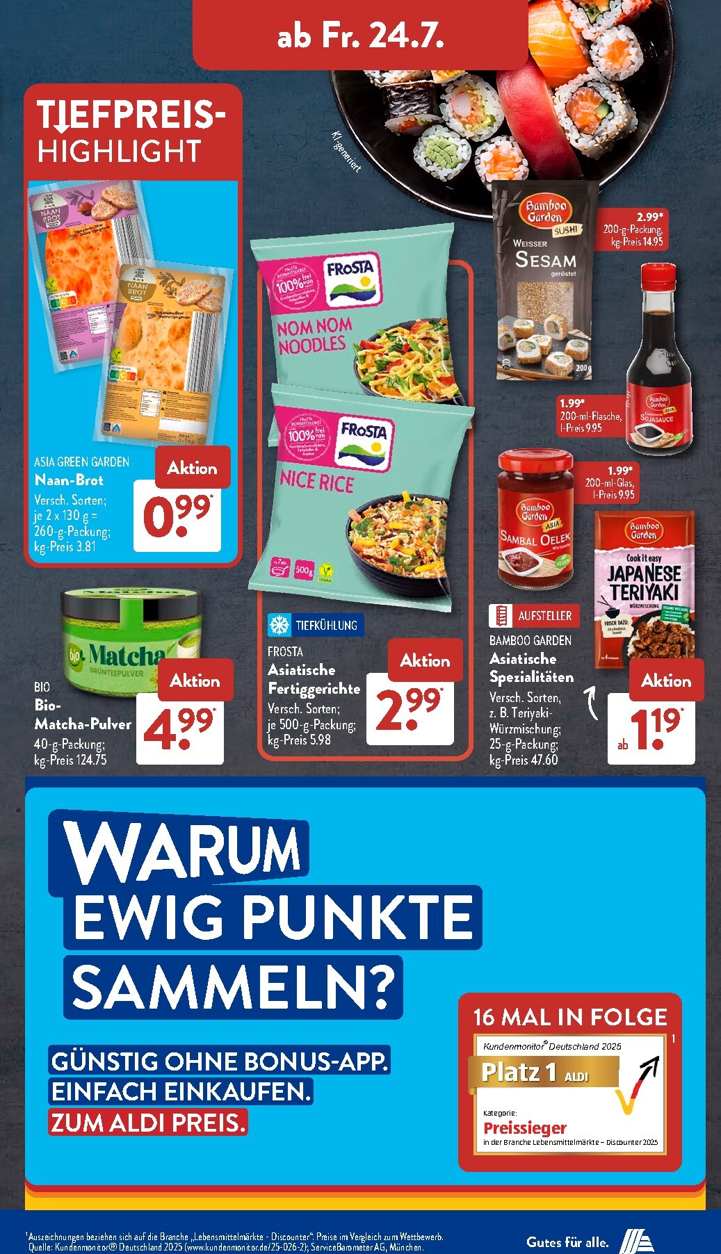 aldi - ALDI SÜD - aktuelle Angebote Prospekt nächste Woche – von Montag 20.07.2026 bis Samstag 25.07.2026 - page: 24