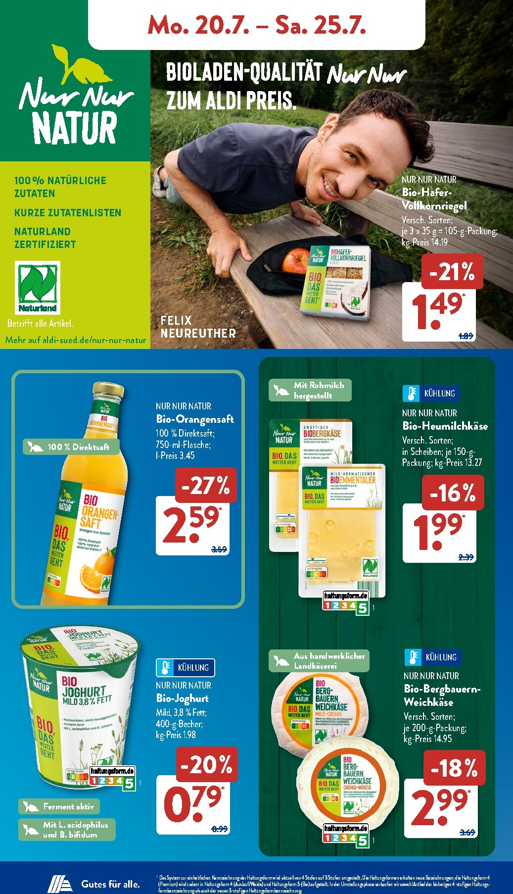 aldi - ALDI SÜD - aktuelle Angebote Prospekt nächste Woche – von Montag 20.07.2026 bis Samstag 25.07.2026 - page: 7
