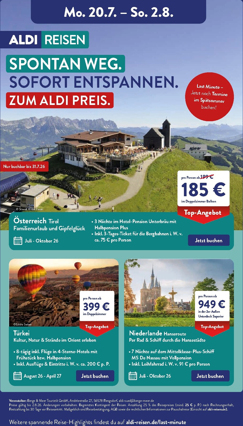 aldi - ALDI SÜD - aktuelle Angebote Prospekt nächste Woche – von Montag 20.07.2026 bis Samstag 25.07.2026 - page: 31