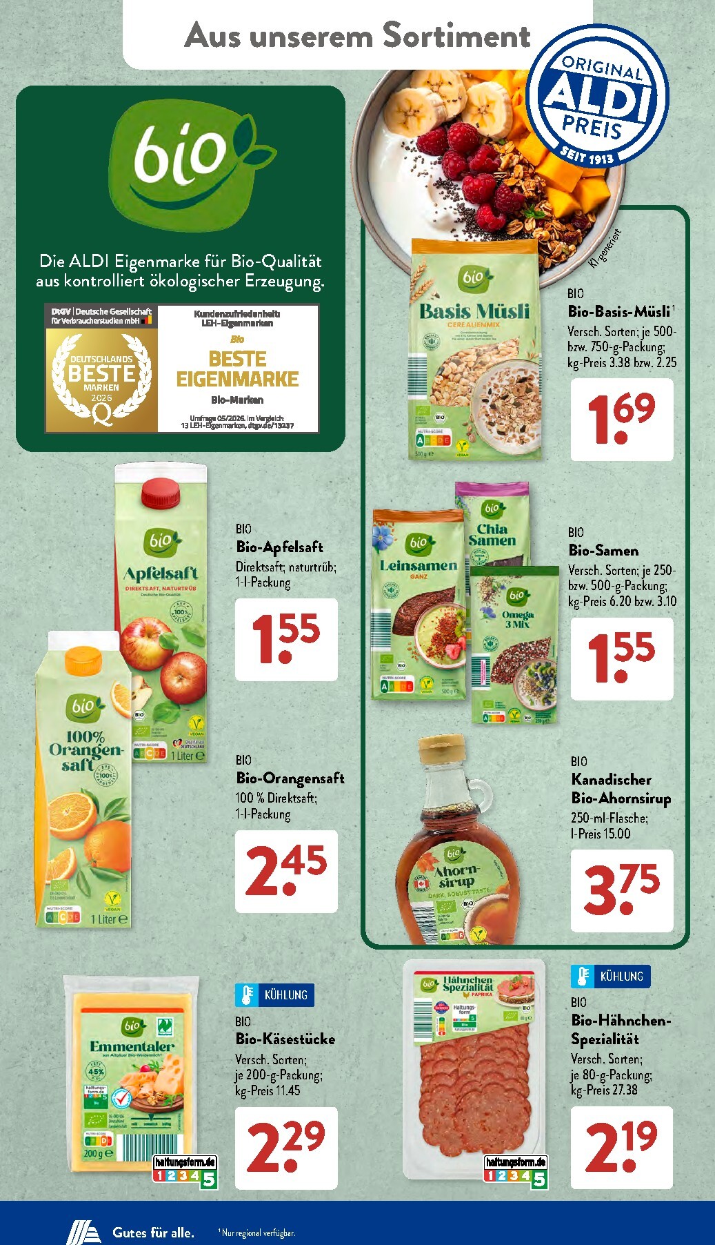 aldi - ALDI SÜD Prospekt nächste Woche – von Montag 03.08.2026 bis Samstag 08.08.2026 - page: 20