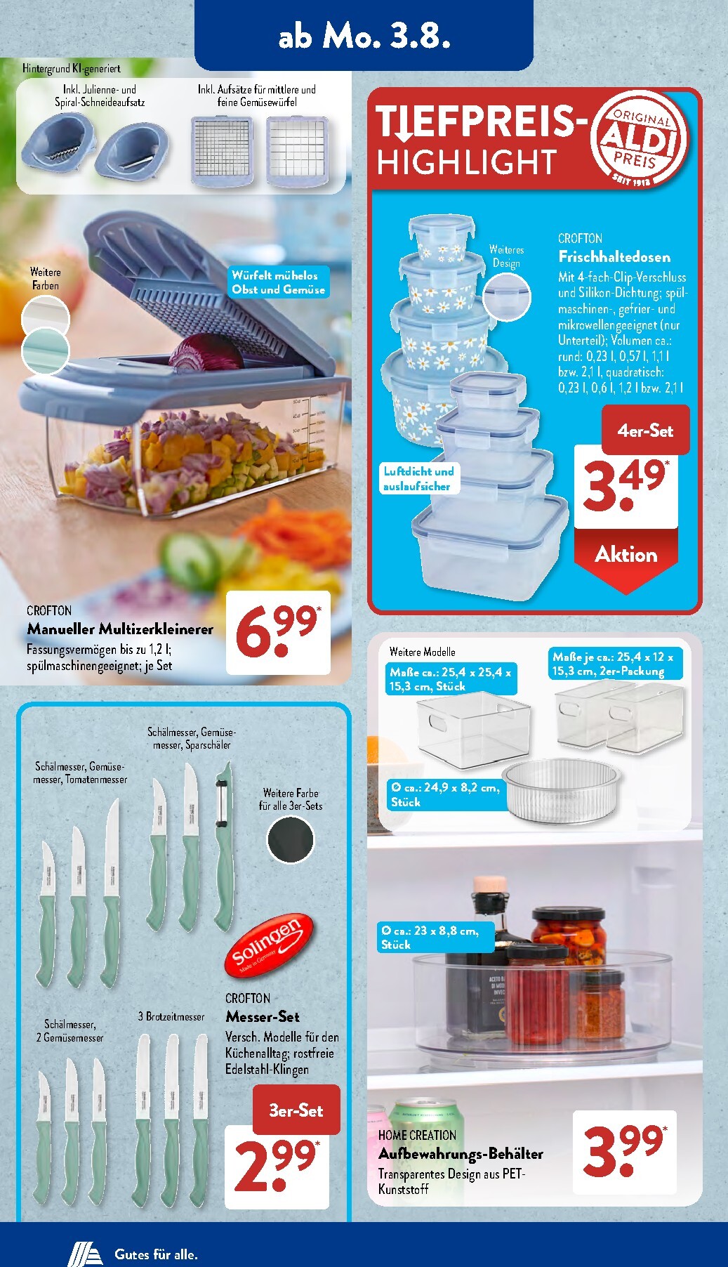 aldi - ALDI SÜD Prospekt nächste Woche – von Montag 03.08.2026 bis Samstag 08.08.2026 - page: 2