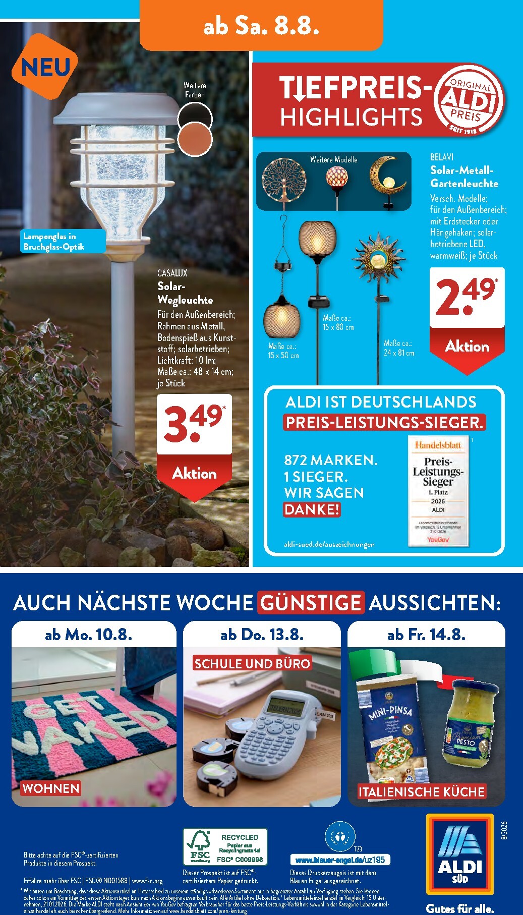 aldi - ALDI SÜD Prospekt nächste Woche – von Montag 03.08.2026 bis Samstag 08.08.2026 - page: 16