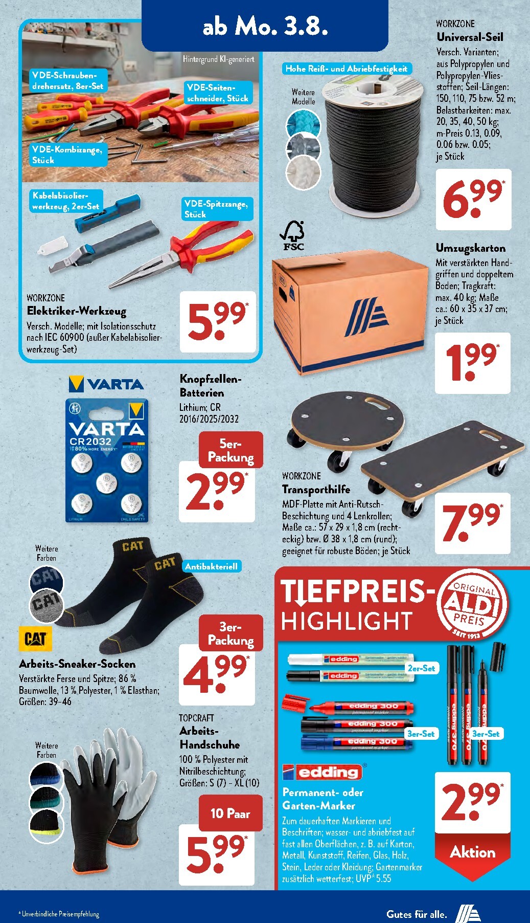 aldi - ALDI SÜD Prospekt nächste Woche – von Montag 03.08.2026 bis Samstag 08.08.2026 - page: 5