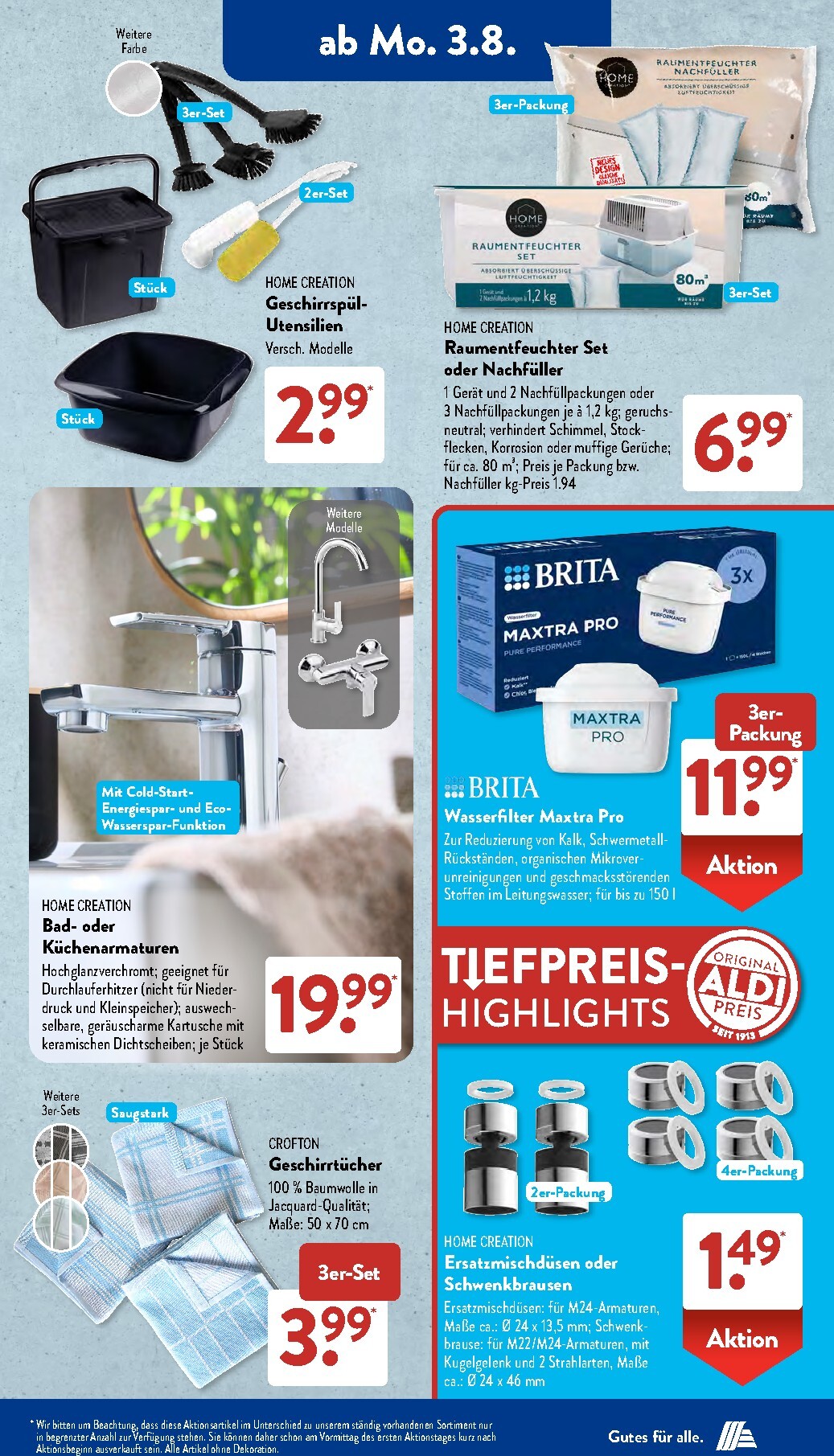 aldi - ALDI SÜD Prospekt nächste Woche – von Montag 03.08.2026 bis Samstag 08.08.2026 - page: 3