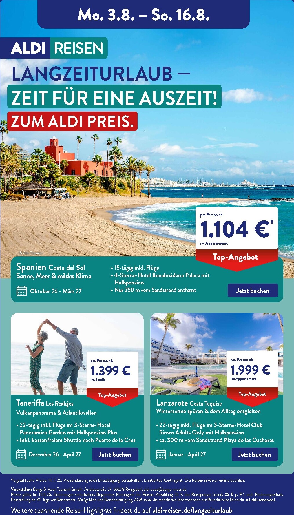 aldi - ALDI SÜD Prospekt nächste Woche – von Montag 03.08.2026 bis Samstag 08.08.2026 - page: 22