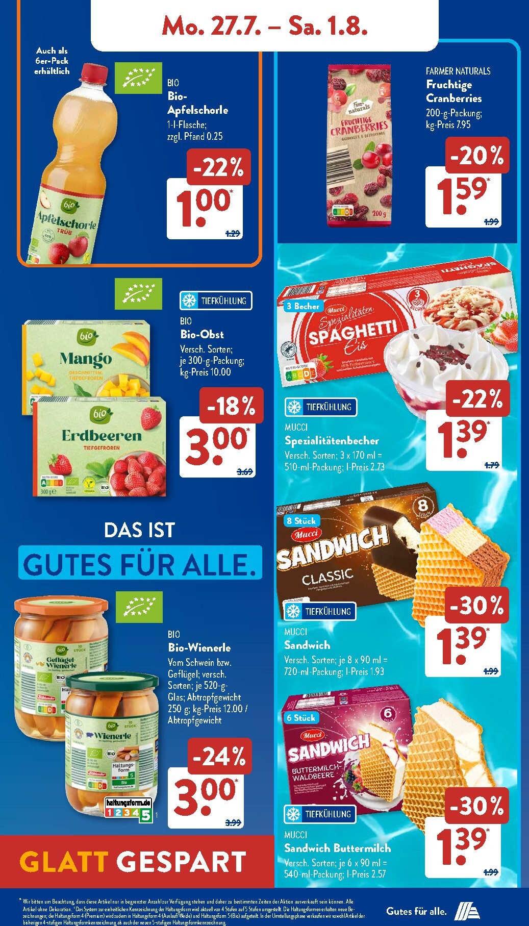 aldi - ALDI SÜD - ALDI SÜD Prospekt: aktuelle Angebote Prospekt nächste Woche – von Montag 27.07.2026 bis Samstag 01.08.2026 - page: 6