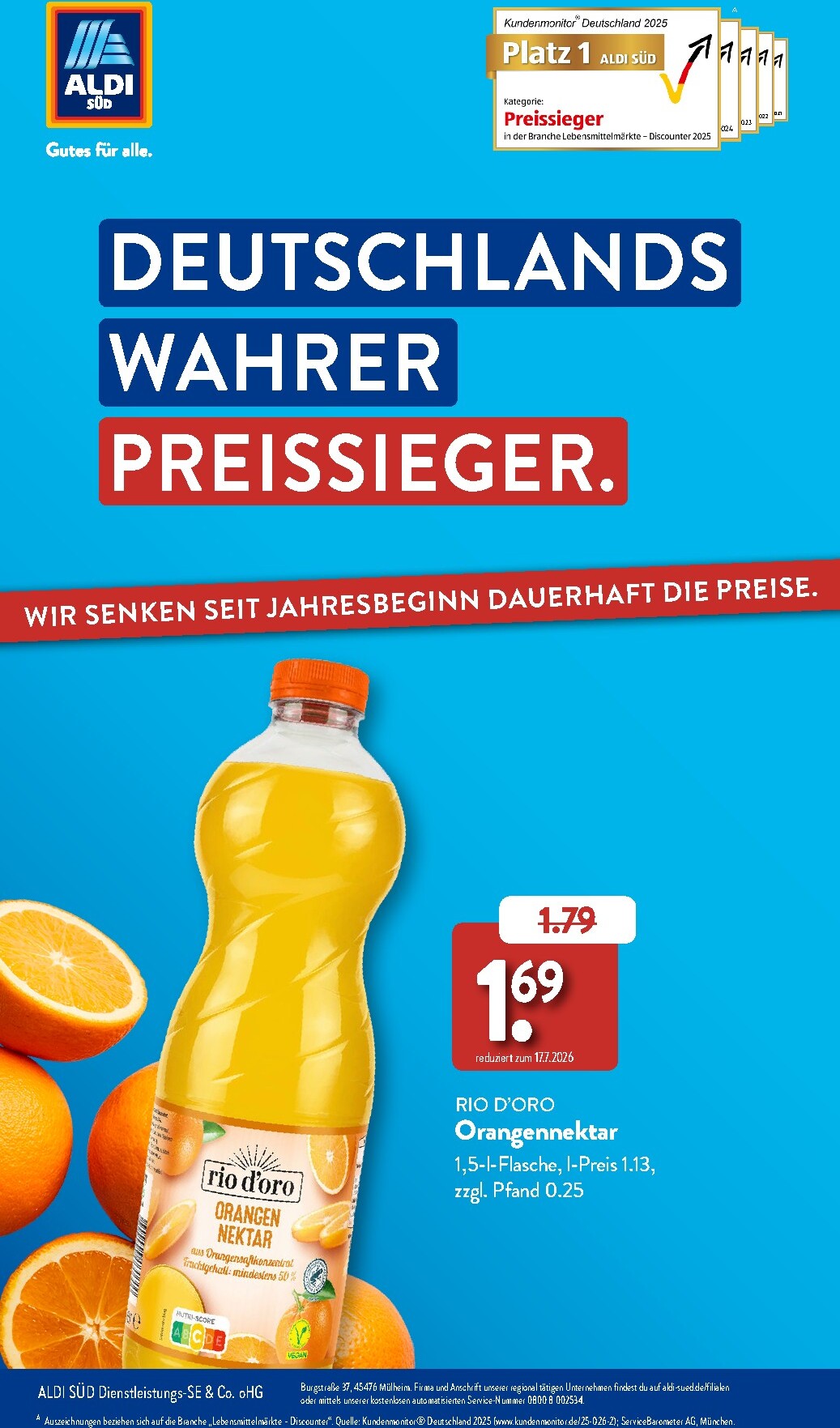 aldi - ALDI SÜD - PV Sonderprospekt 2026 Prospekt – von Mittwoch 01.07.2026 bis Freitag 31.07.2026