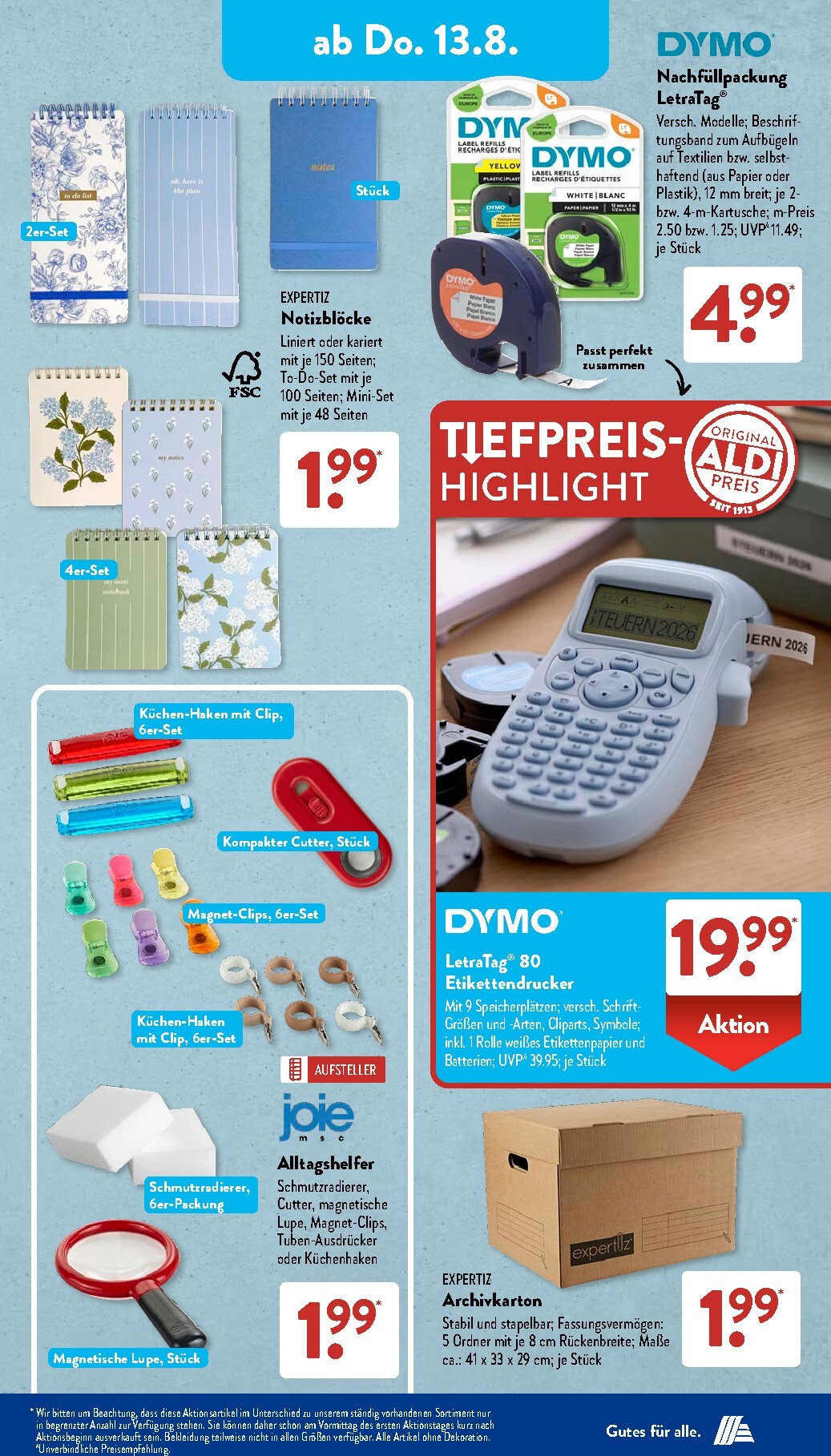 aldi - ALDI SÜD Prospekt nächste Woche – von Montag 10.08.2026 bis Samstag 15.08.2026 - page: 7