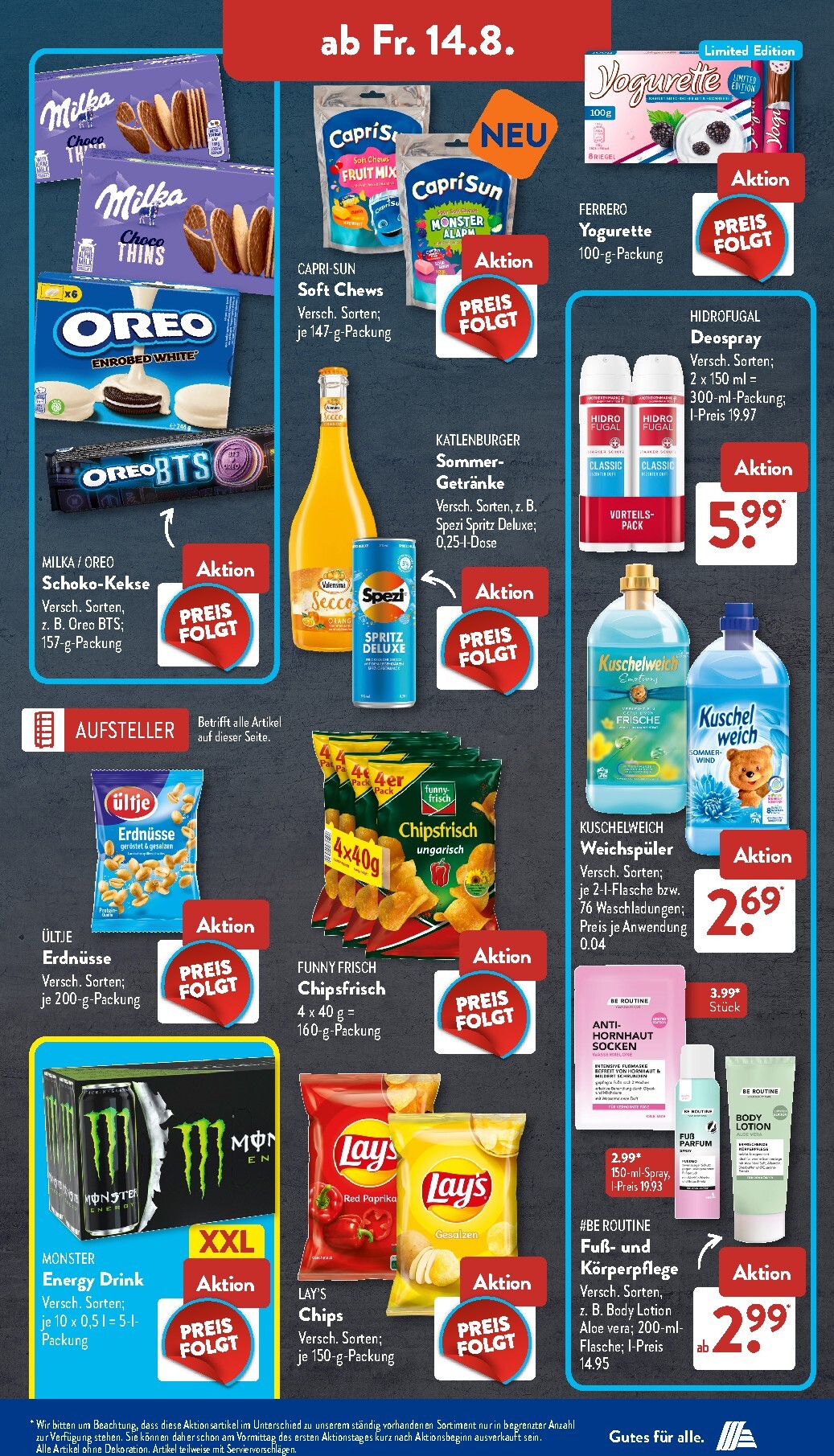 aldi - ALDI SÜD Prospekt nächste Woche – von Montag 10.08.2026 bis Samstag 15.08.2026 - page: 13