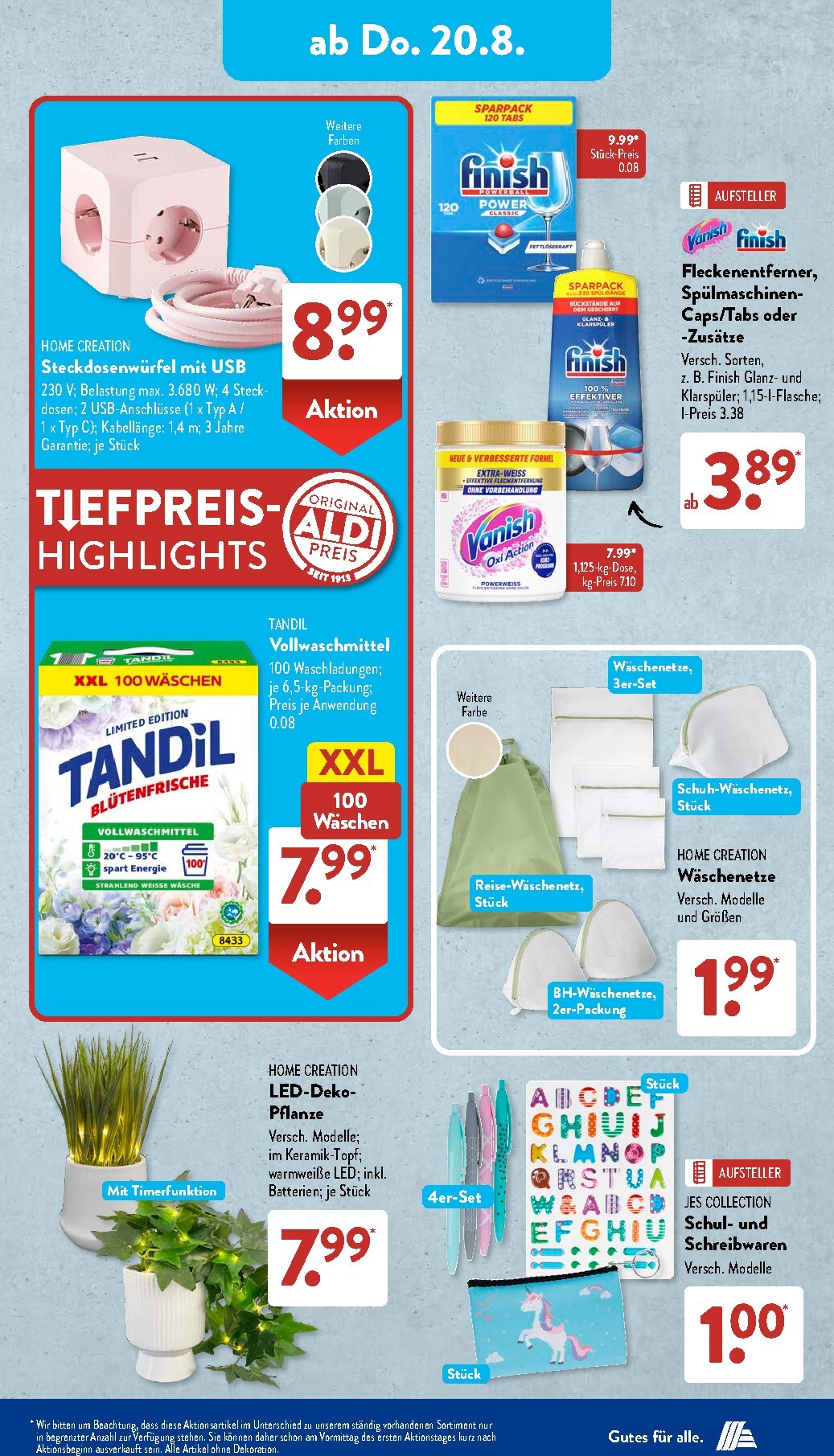 aldi - ALDI SÜD Prospekt nächste Woche – von Montag 17.08.2026 bis Samstag 22.08.2026 - page: 8