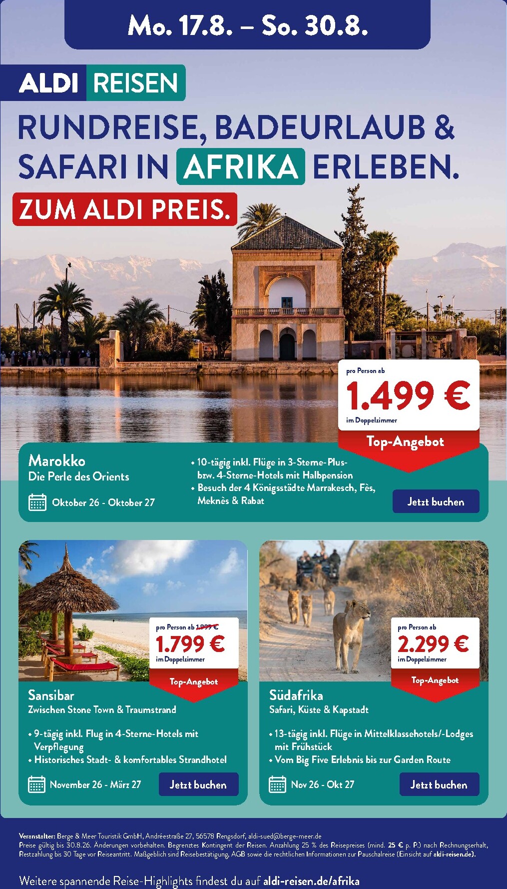 aldi - ALDI SÜD Prospekt nächste Woche – von Montag 17.08.2026 bis Samstag 22.08.2026 - page: 20