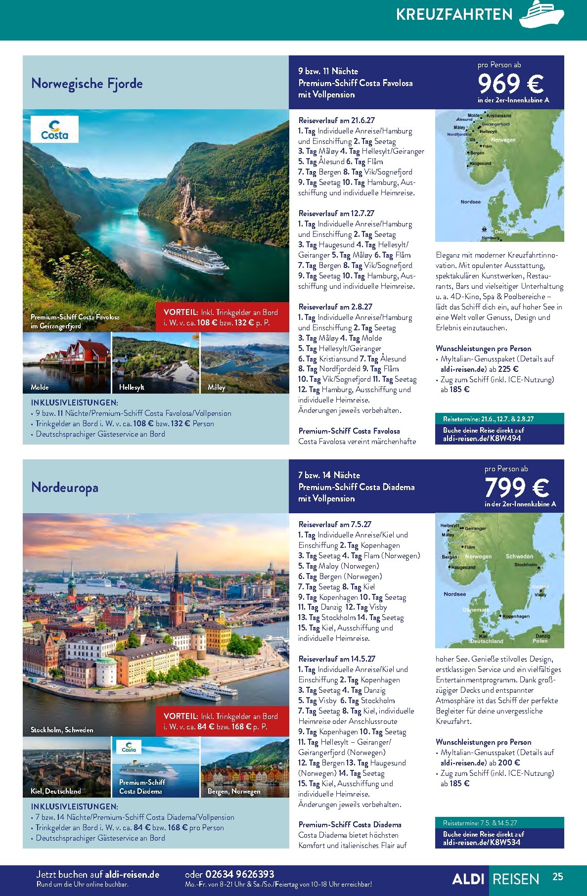 aldi - ALDI SÜD - Reisemagazin Prospekt nächste Woche – von Montag 03.08.2026 bis Montag 31.08.2026 - page: 25