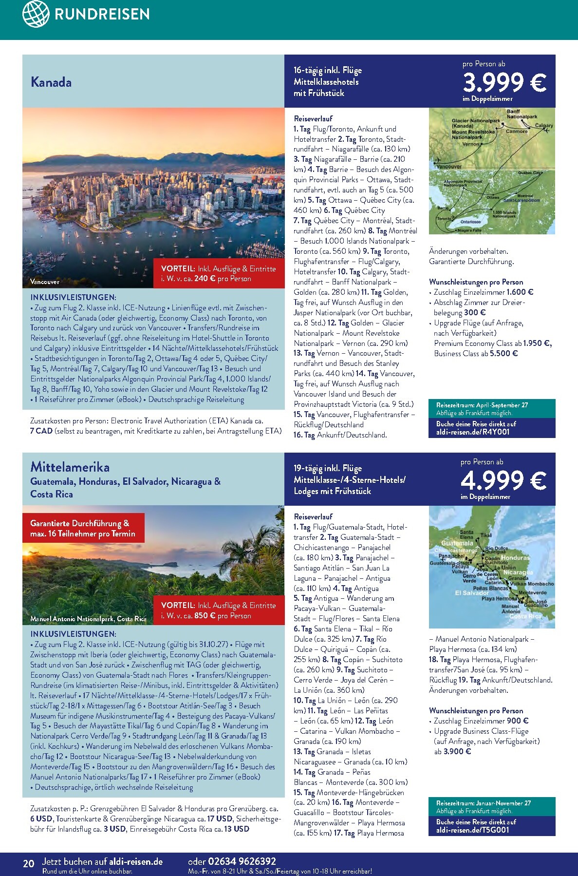 aldi - ALDI SÜD - Reisemagazin Prospekt nächste Woche – von Montag 03.08.2026 bis Montag 31.08.2026 - page: 20