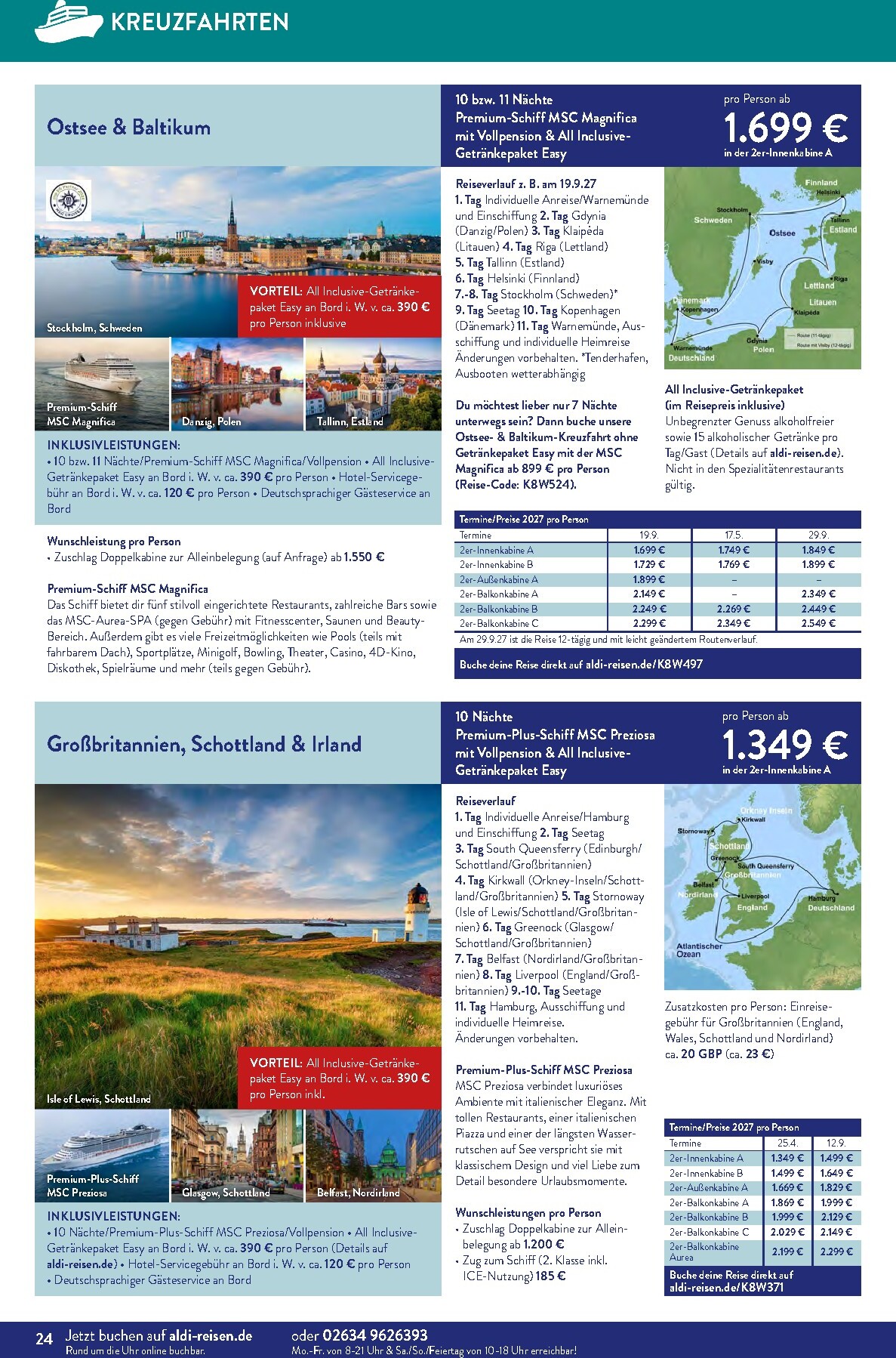 aldi - ALDI SÜD - Reisemagazin Prospekt – von Dienstag 01.09.2026 bis Mittwoch 30.09.2026 - page: 24