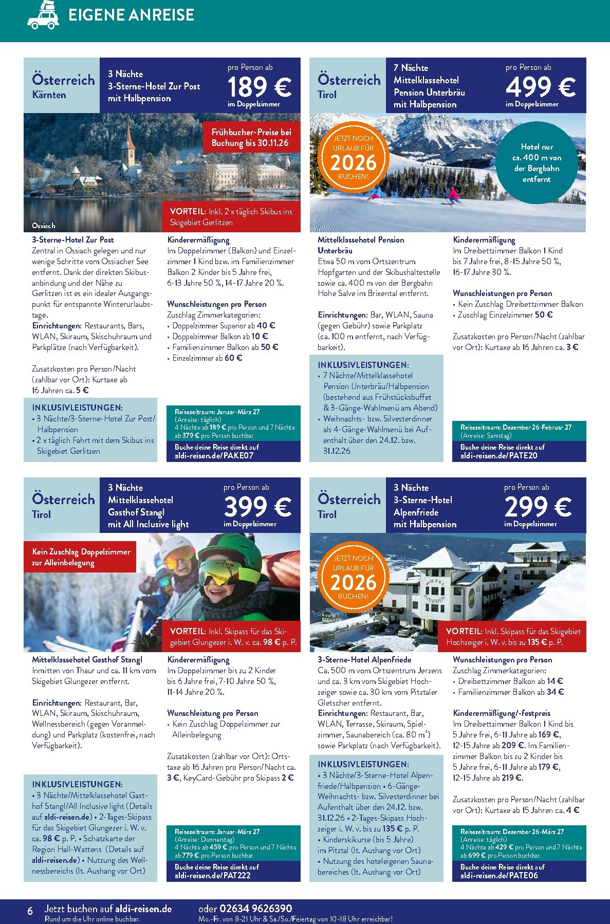 aldi - ALDI SÜD - Reisemagazin Prospekt – von Dienstag 01.09.2026 bis Mittwoch 30.09.2026 - page: 6