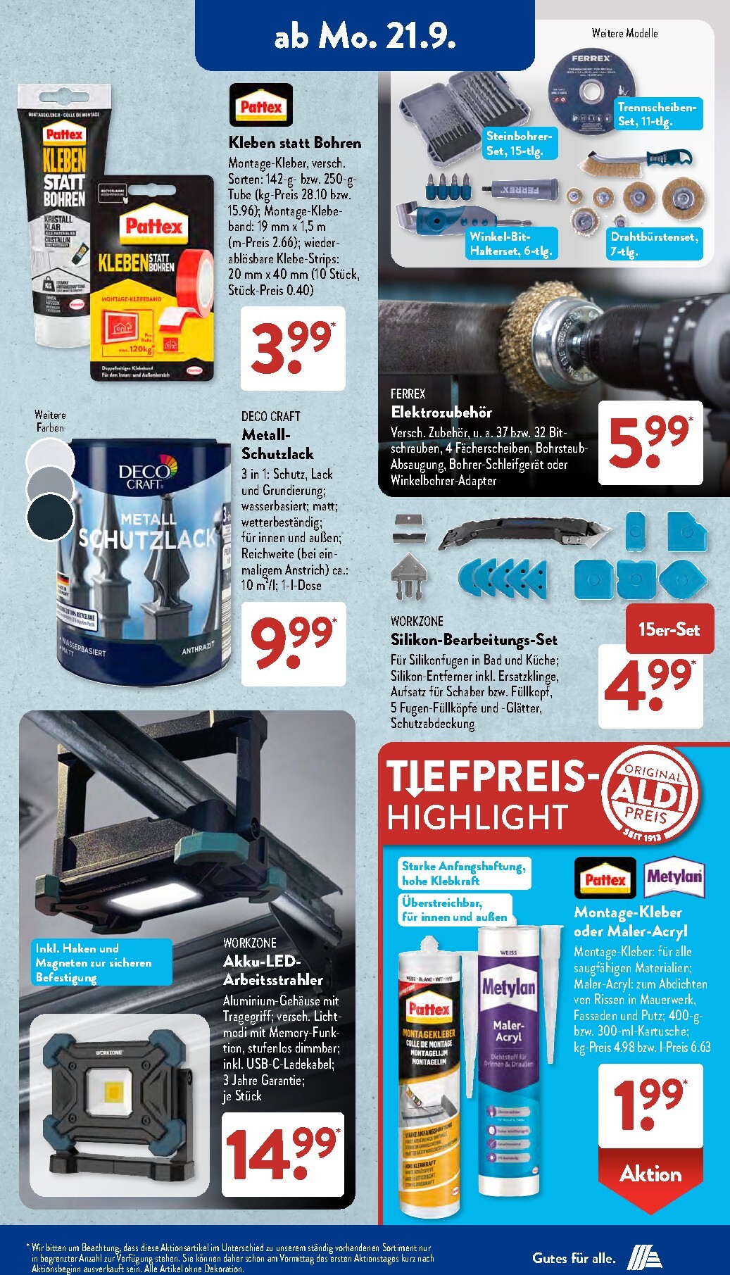 aldi - ALDI SÜD Prospekt nächste Woche – von Montag 21.09.2026 bis Samstag 26.09.2026 - page: 3