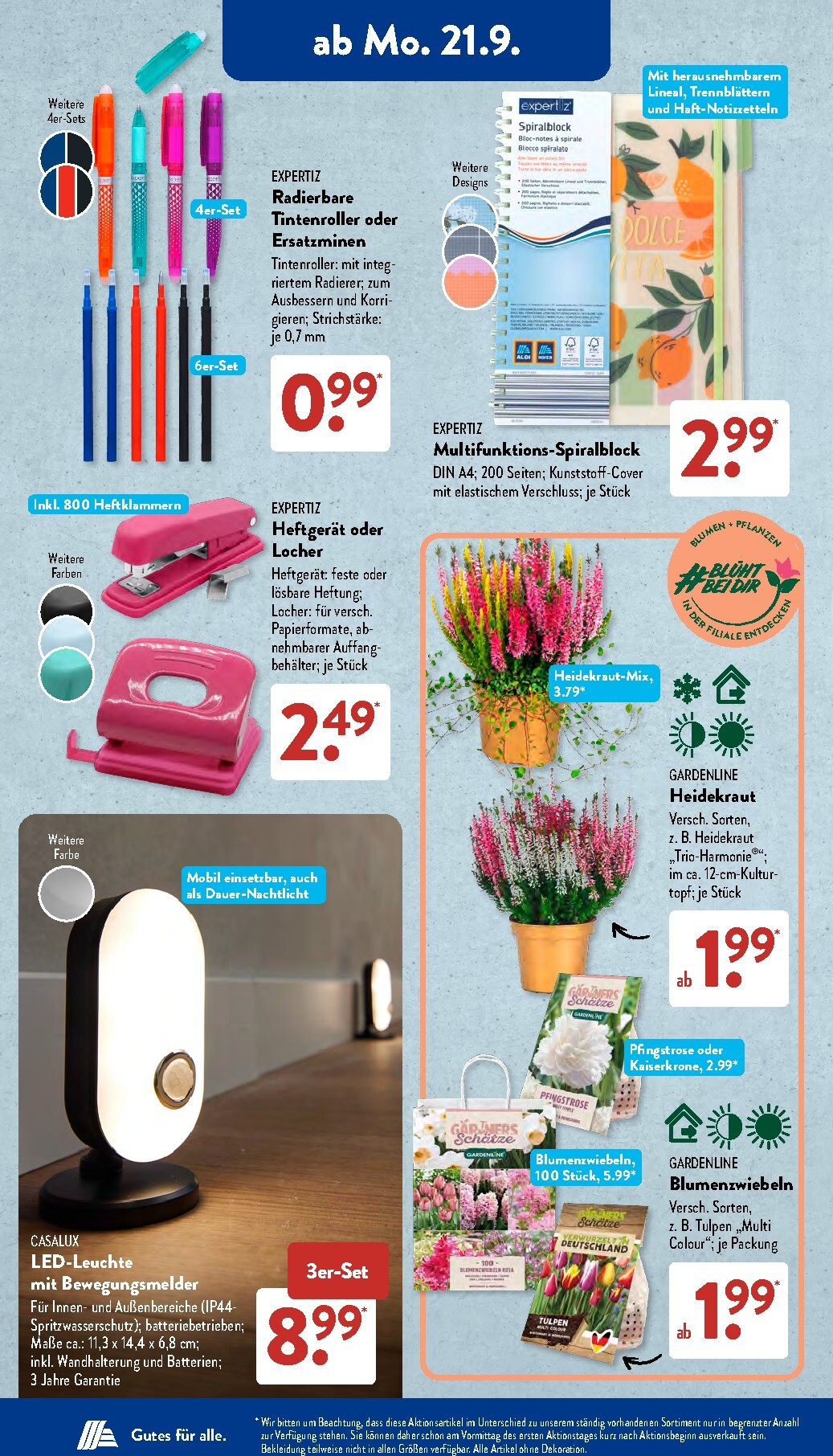 aldi - ALDI SÜD Prospekt nächste Woche – von Montag 21.09.2026 bis Samstag 26.09.2026 - page: 6