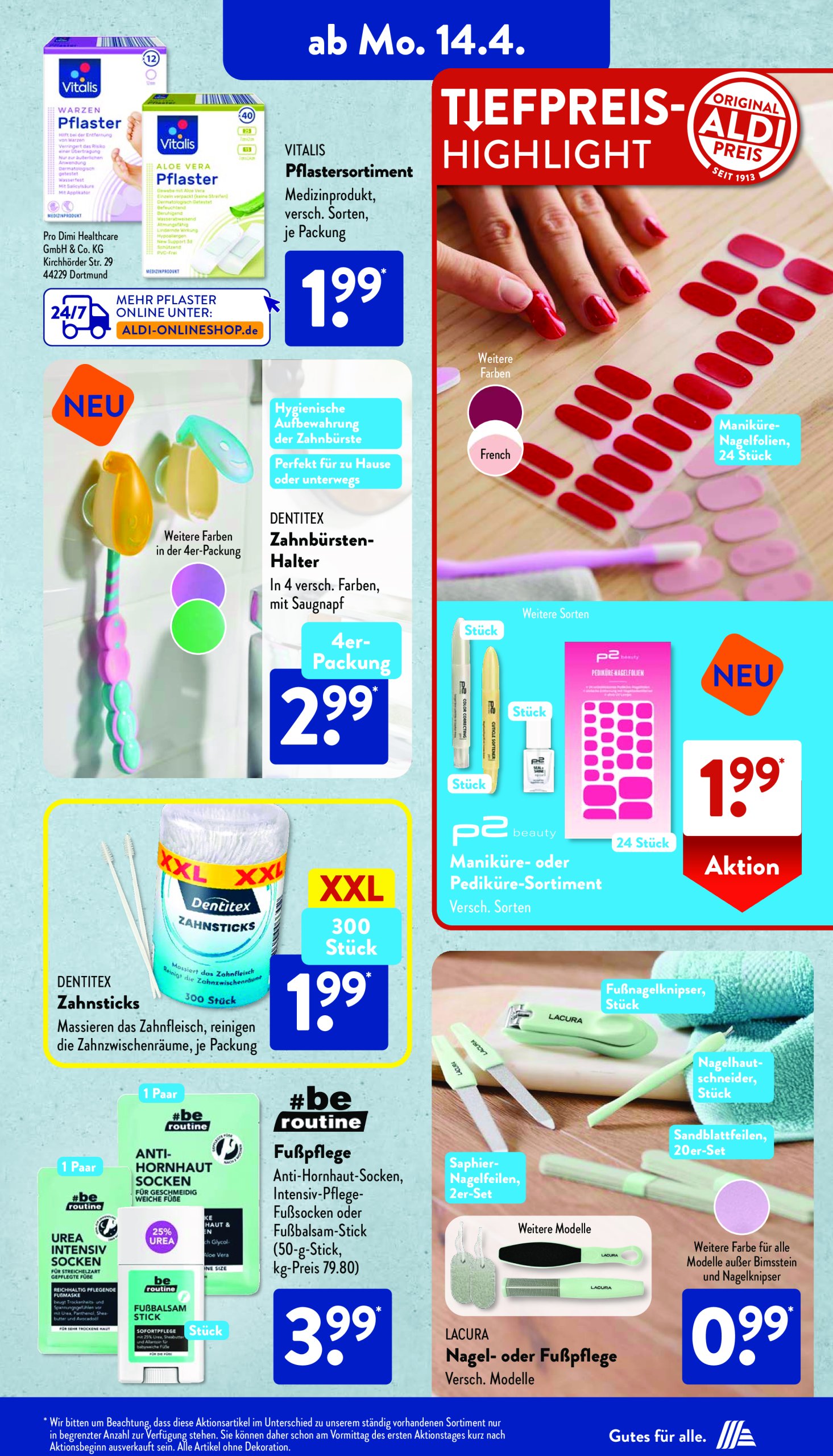 aldi - ALDI SÜD - Nonfood-Prospekt gültig von 14.04. bis 19.04. - page: 8
