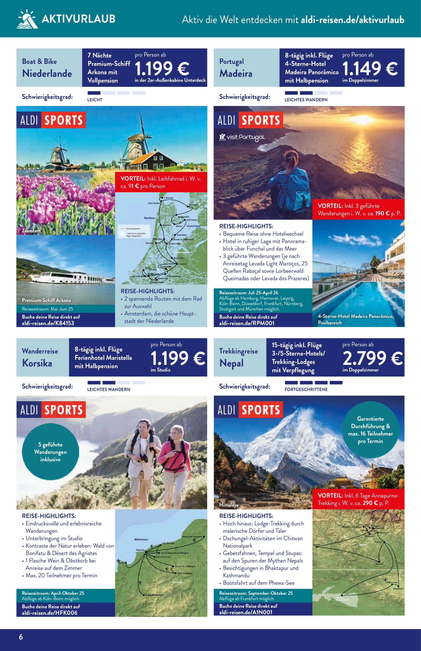 aldi - ALDI SÜD - Reisemagazin-Prospekt gültig von 01.04. bis 30.04. - page: 6