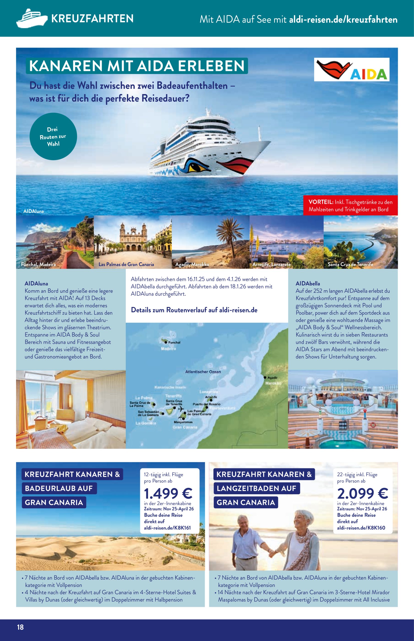 aldi - ALDI SÜD - Reisemagazin-Prospekt gültig von 01.04. bis 30.04. - page: 18