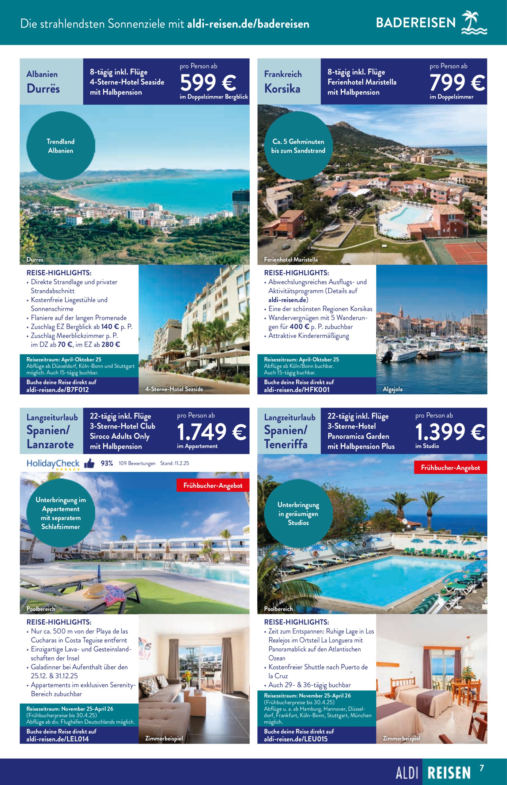 aldi - ALDI SÜD - Reisemagazin-Prospekt gültig von 01.04. bis 30.04. - page: 7