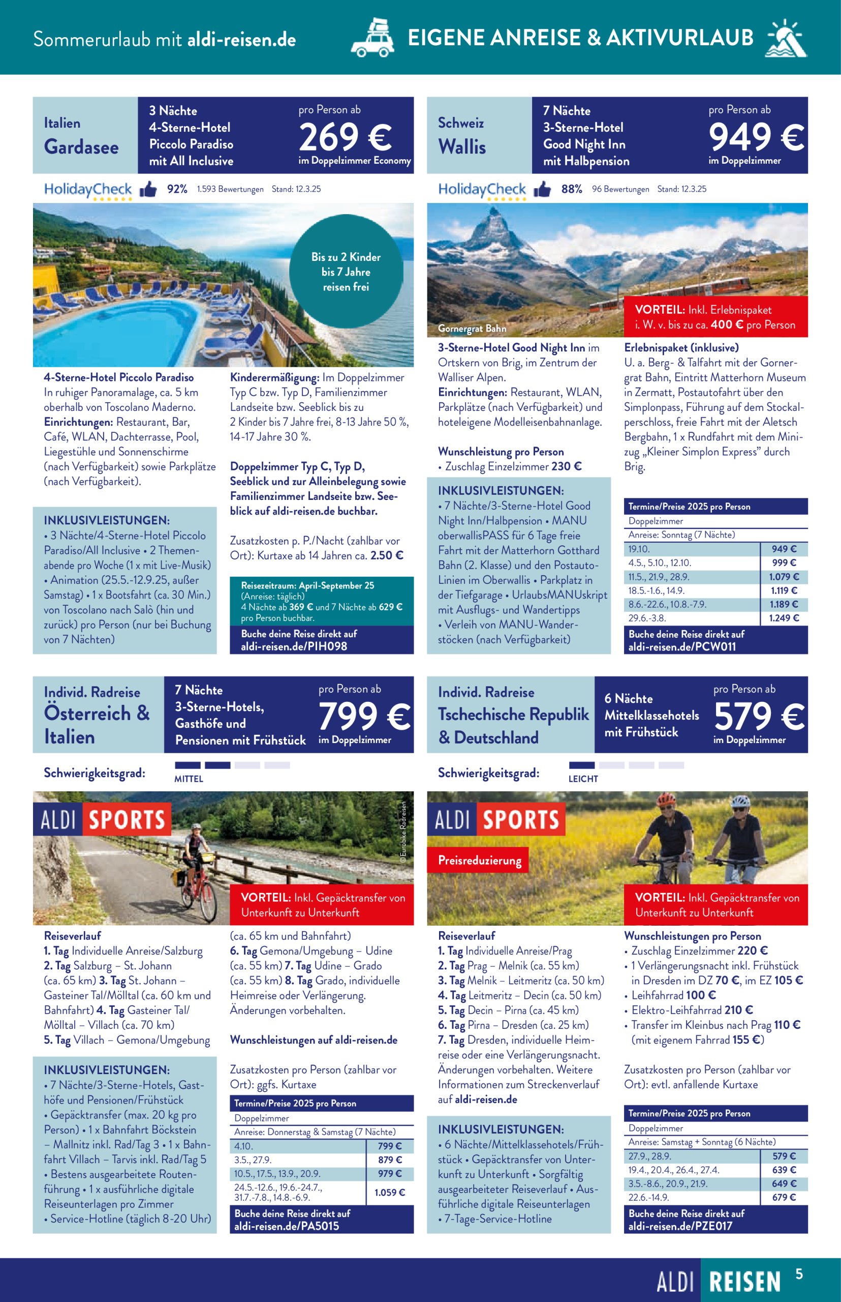 aldi - ALDI SÜD - Reisemagazin-Prospekt gültig von 01.04. bis 30.04. - page: 5