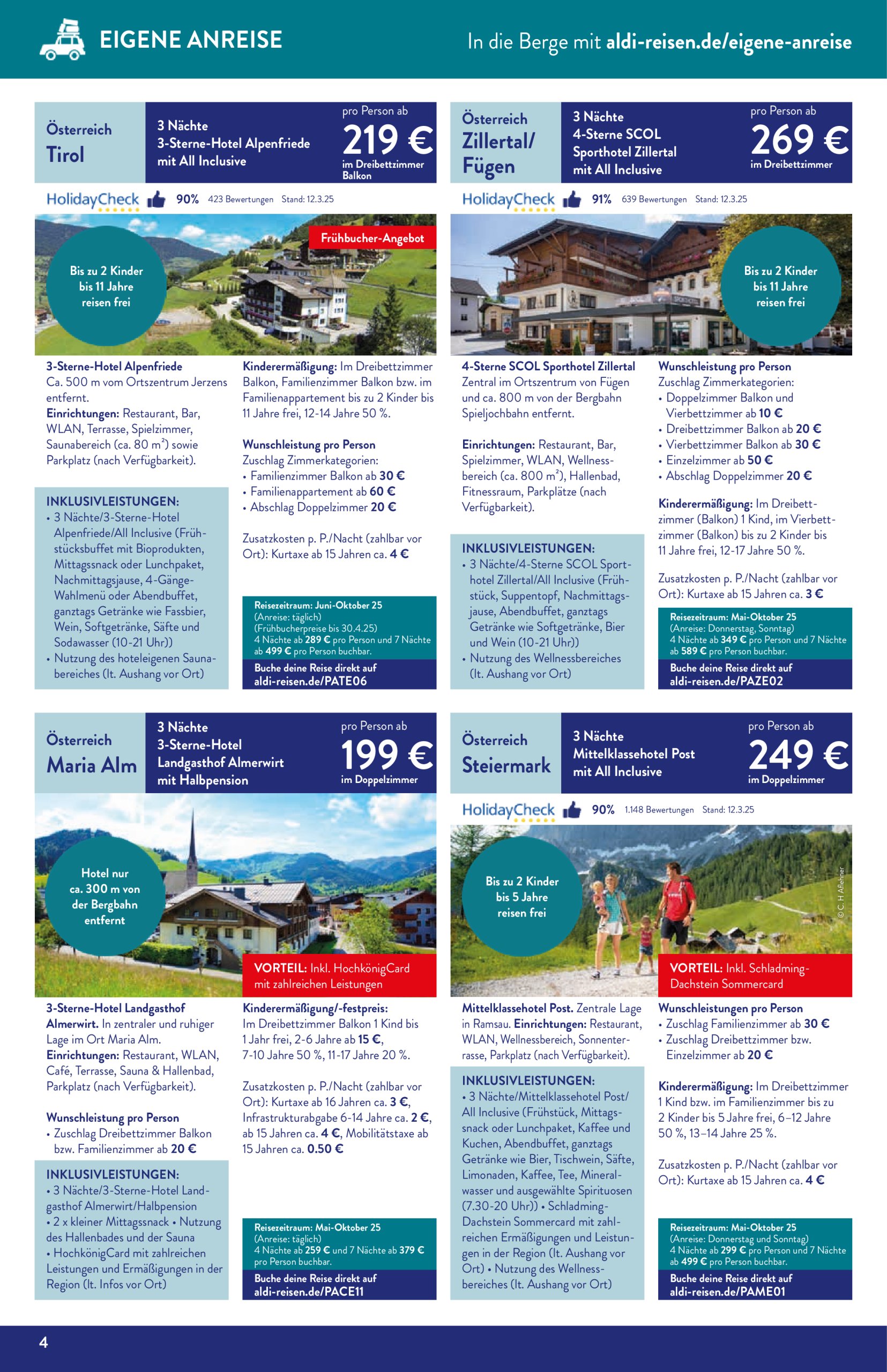 aldi - ALDI SÜD - Reisemagazin-Prospekt gültig von 01.04. bis 30.04. - page: 4
