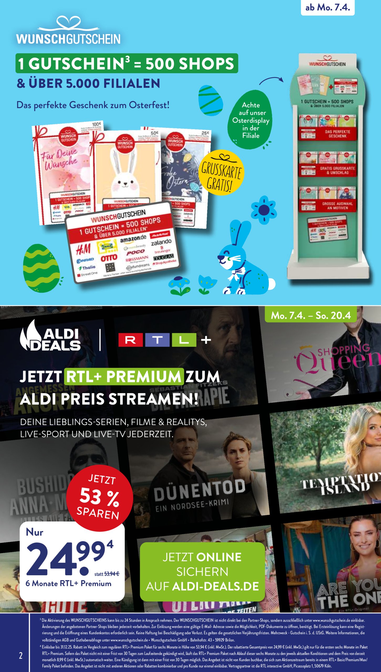 aldi - ALDI SÜD - Inlineflyer-Prospekt gültig von 25.03. bis 30.06. - page: 2