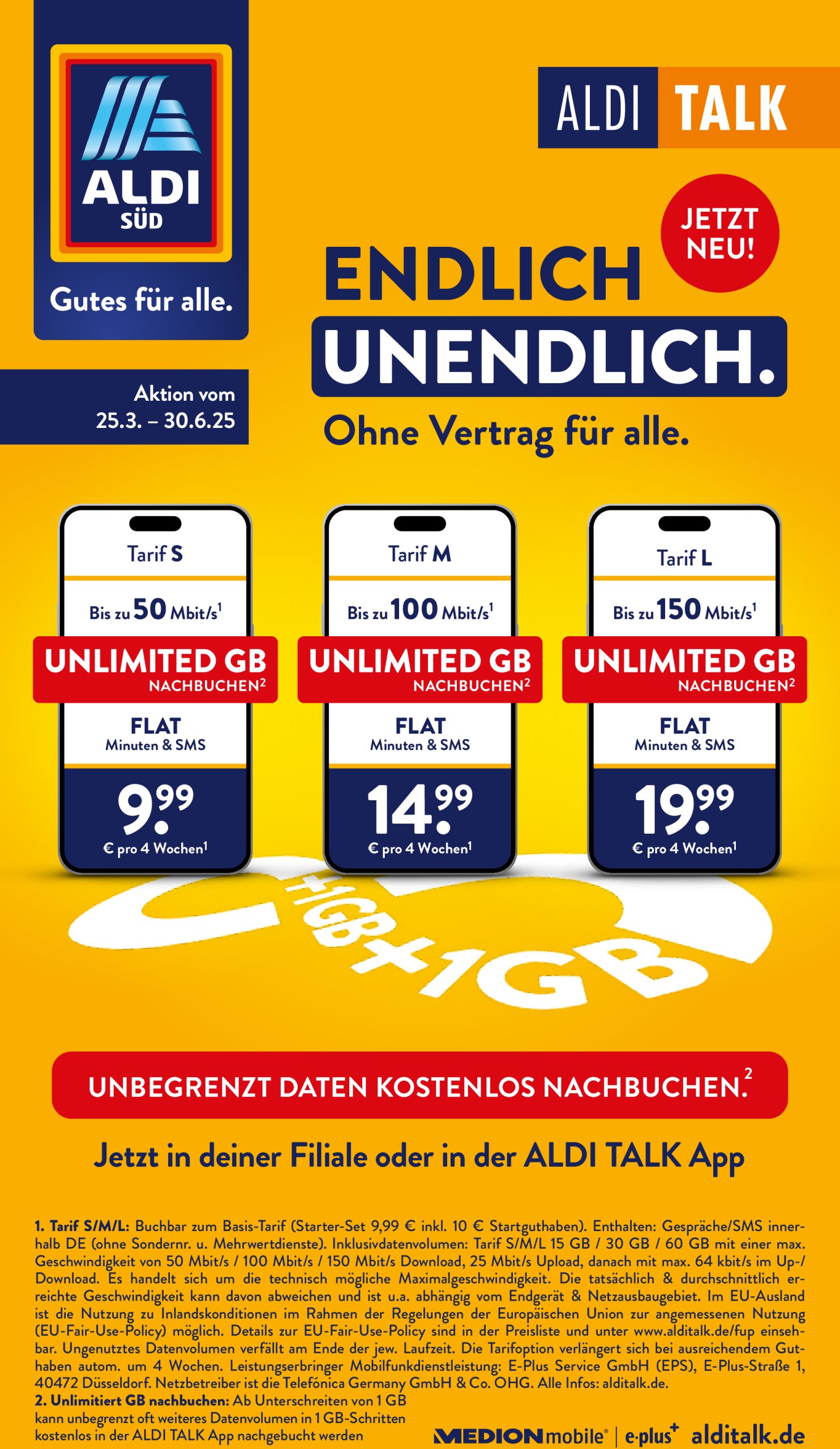aldi - ALDI SÜD - Inlineflyer-Prospekt gültig von 25.03. bis 30.06.