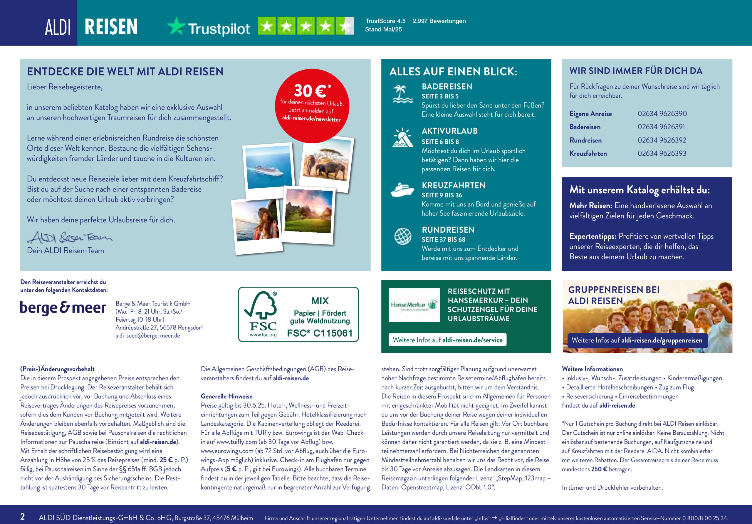 aldi - ALDI SÜD - Themenkatalog-Prospekt gültig von 02.05. bis 31.05. - page: 2 aldi - ALDI SÜD - Themenkatalog-Prospekt gültig von 02.05. bis 31.05. - page: 2