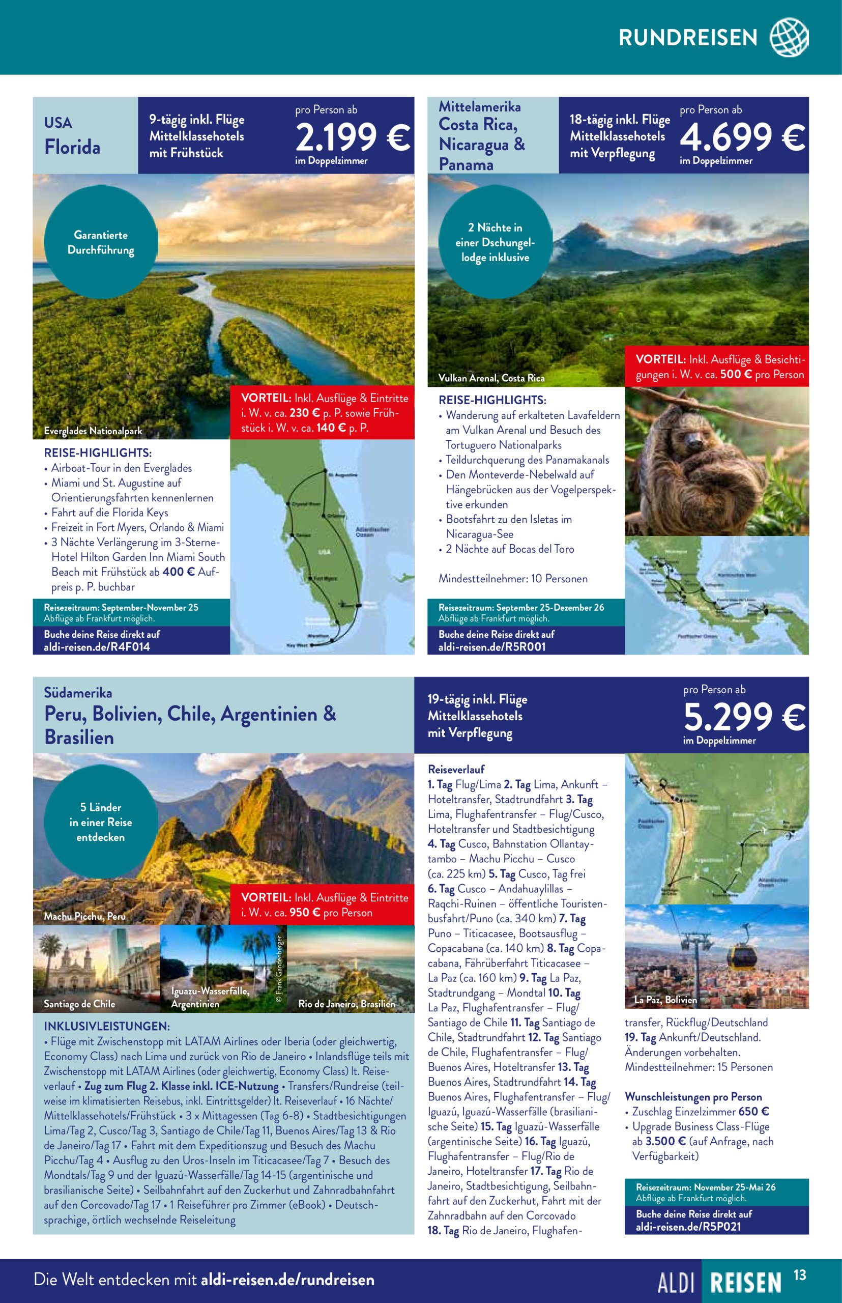 aldi - ALDI SÜD - Reisemagazin-Prospekt gültig von 02.06. bis 30.06. - page: 13