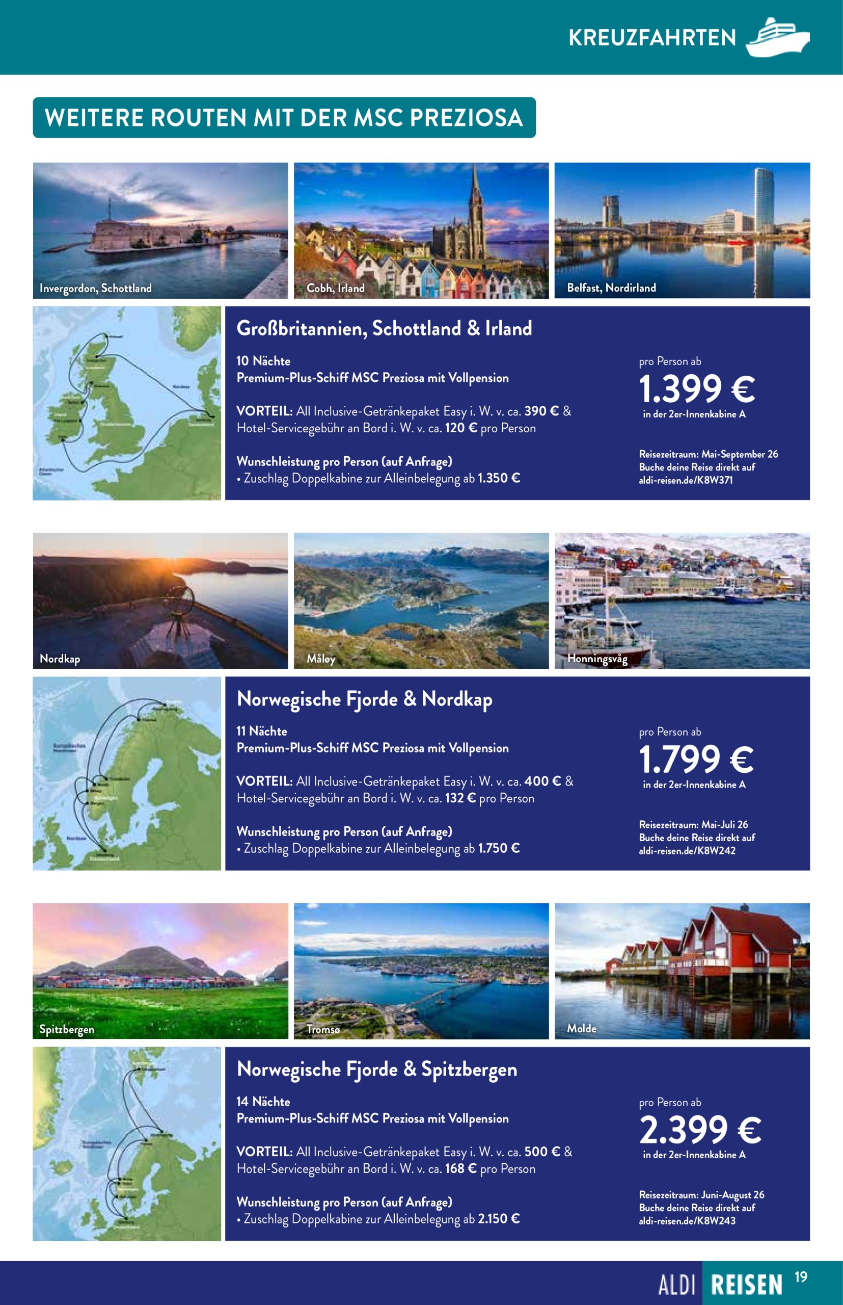 aldi - ALDI SÜD - Reisemagazin-Prospekt gültig von 02.06. bis 30.06. - page: 19