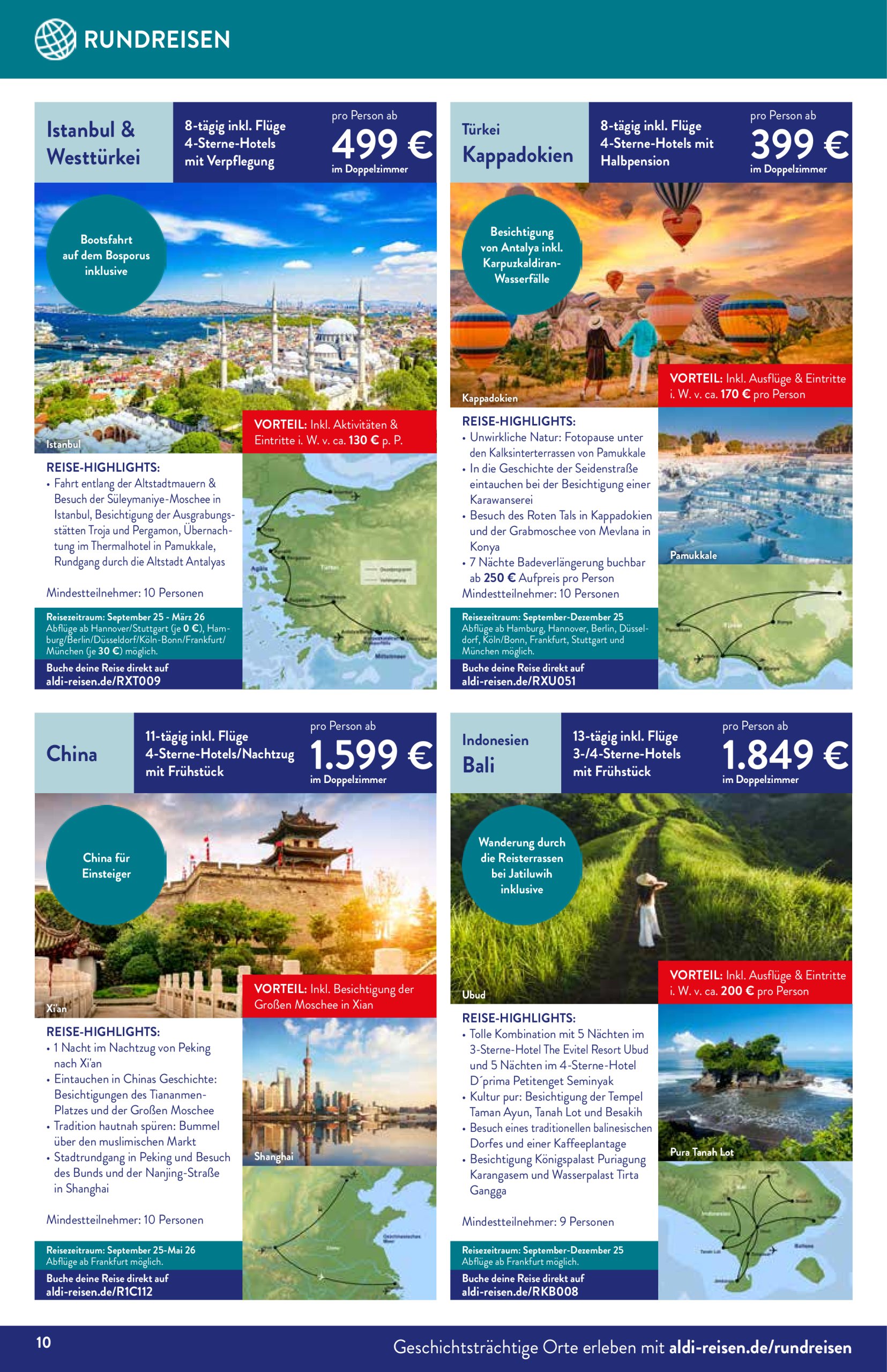 aldi - ALDI SÜD - Reisemagazin-Prospekt gültig von 02.06. bis 30.06. - page: 10
