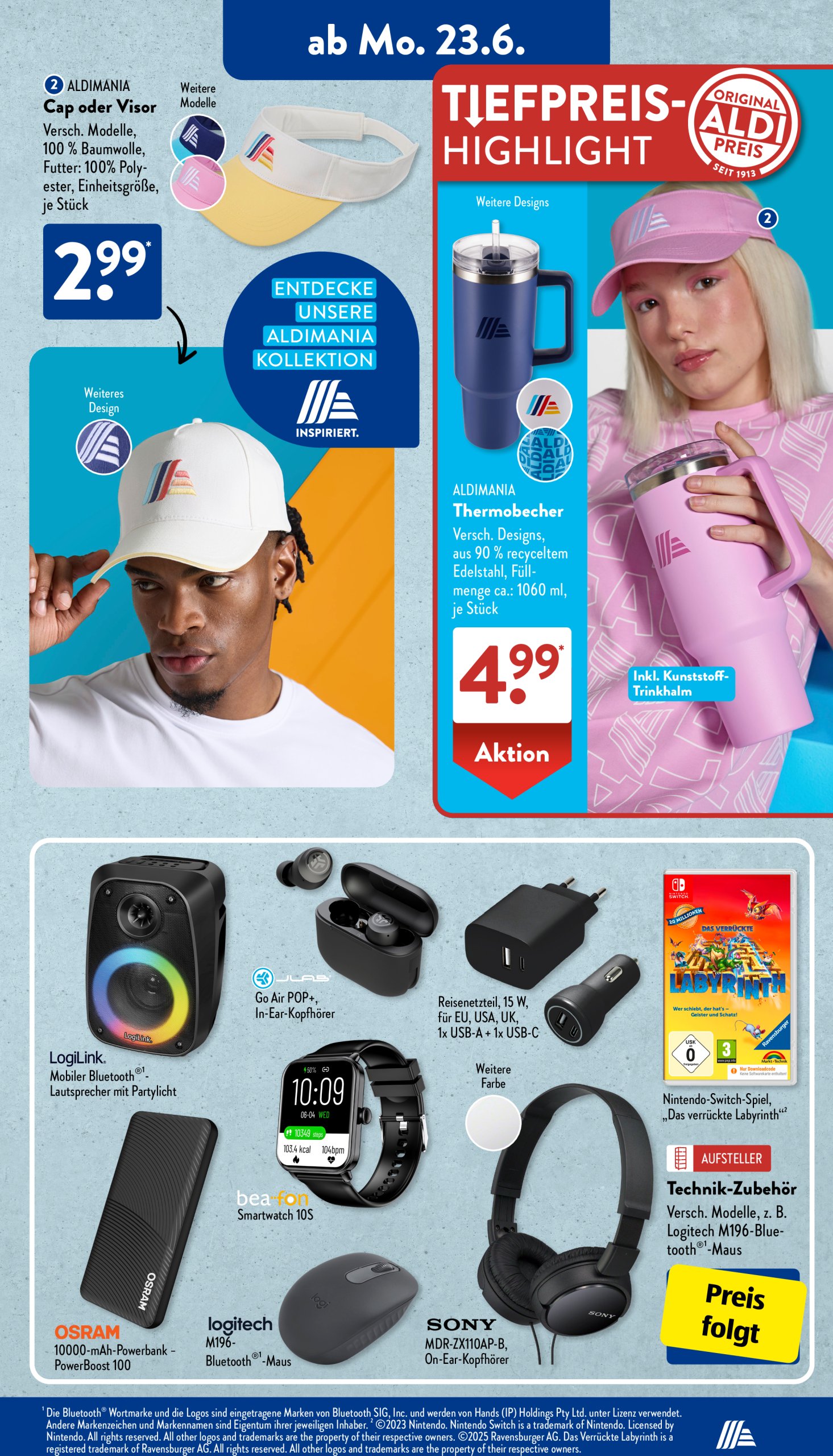 aldi - ALDI SÜD-Prospekt gültig vom 23.06. bis 28.06. - page: 3
