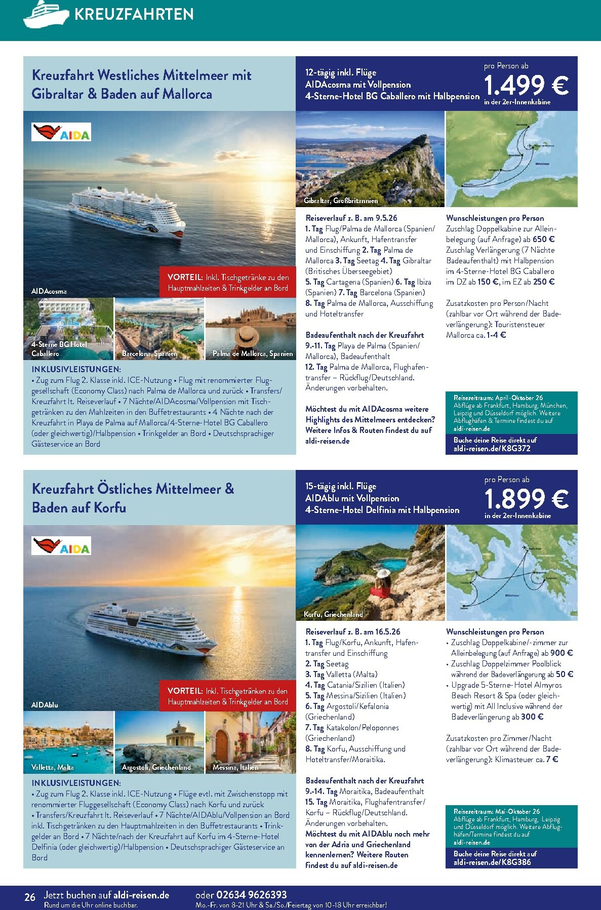 aldi - ALDI SÜD - Reisemagazin-Prospekt gültig vom 01.12. bis 31.12. - page: 26