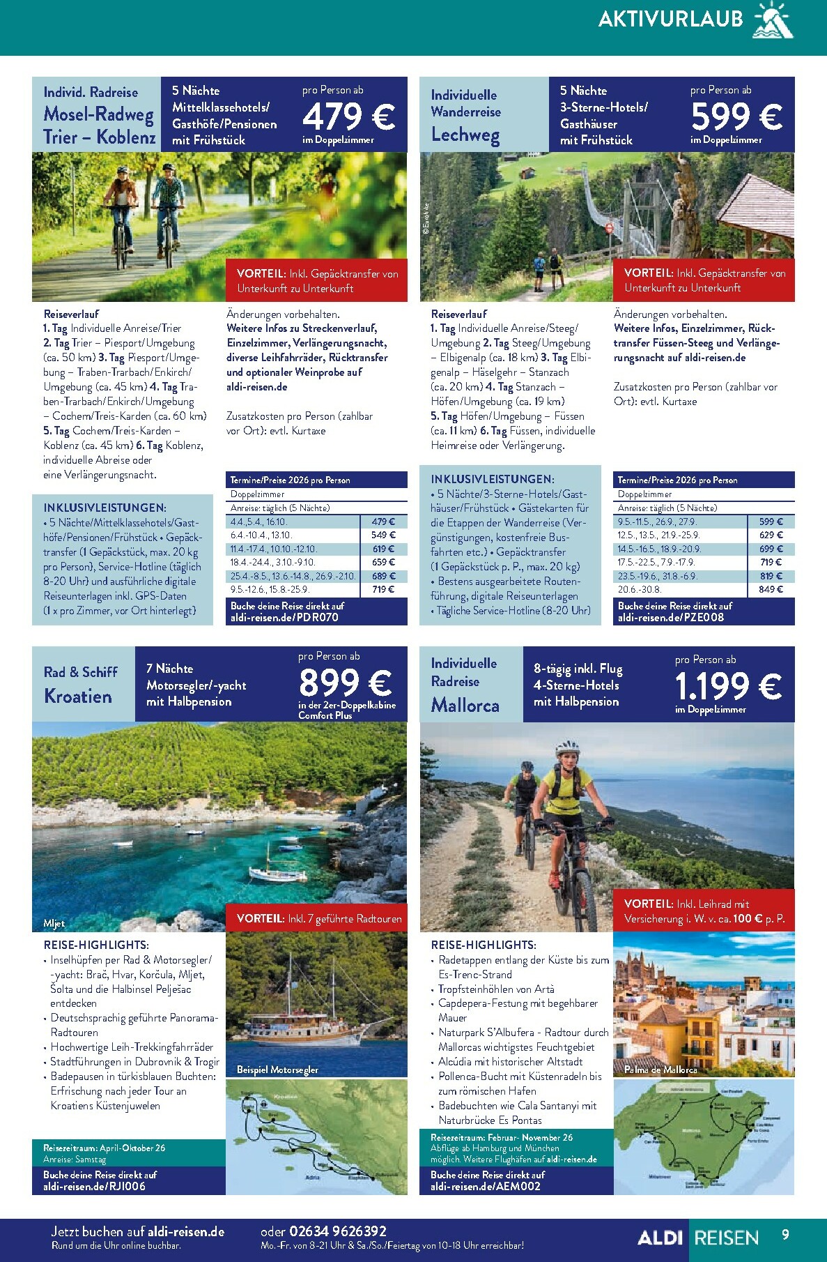 aldi - ALDI SÜD - Reisemagazin-Prospekt gültig vom 01.12. bis 31.12. - page: 9