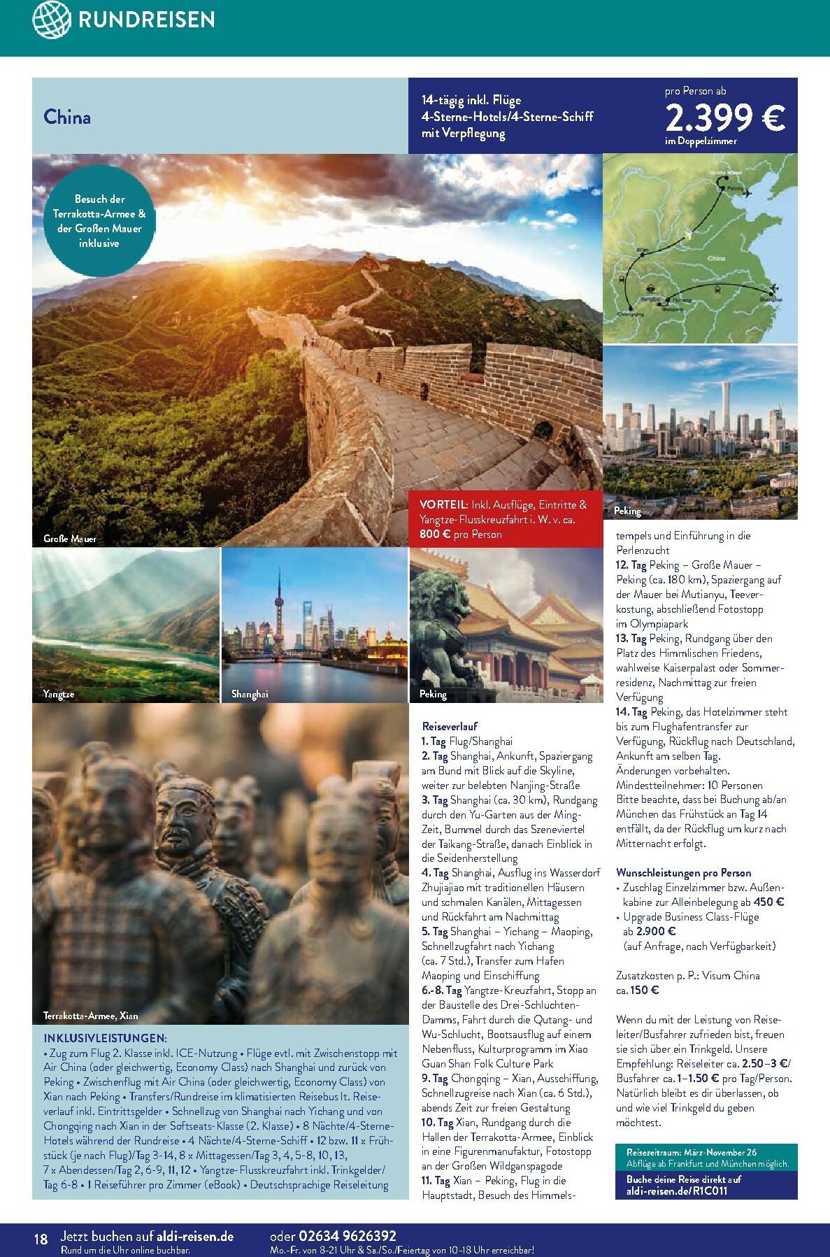 aldi - ALDI SÜD - Reisemagazin-Prospekt gültig vom 01.12. bis 31.12. - page: 18