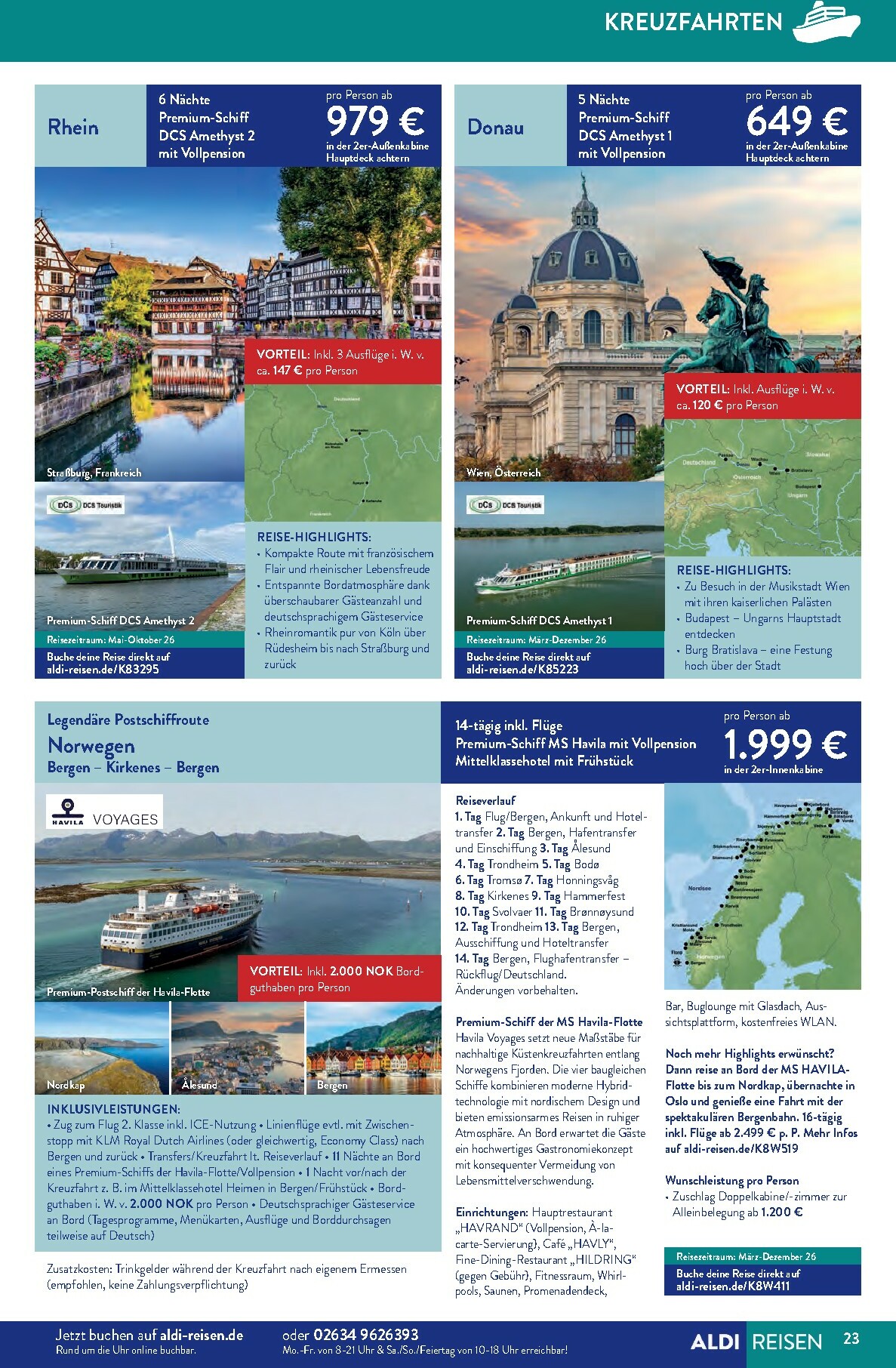 aldi - ALDI SÜD - Reisemagazin-Prospekt gültig vom 01.01. bis 31.01. - page: 23