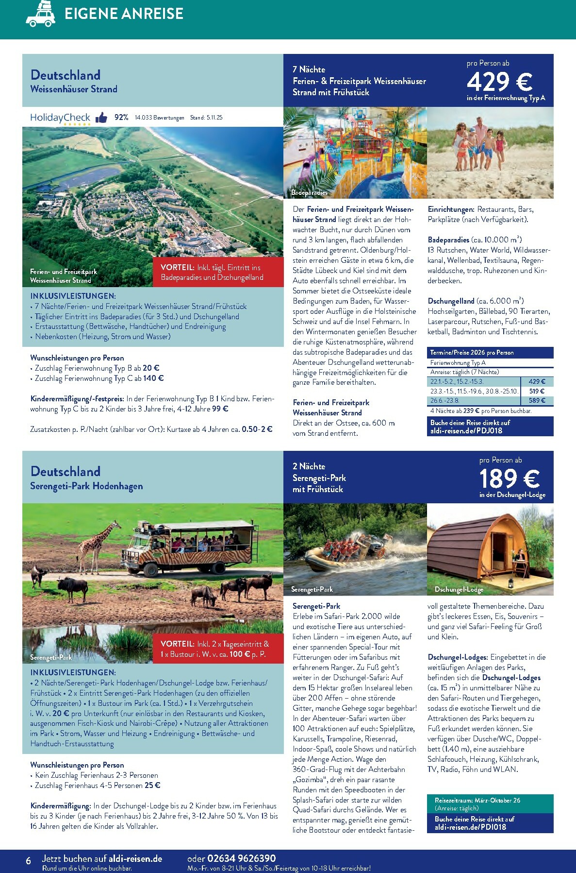 aldi - ALDI SÜD - Reisemagazin-Prospekt gültig vom 01.01. bis 31.01. - page: 6