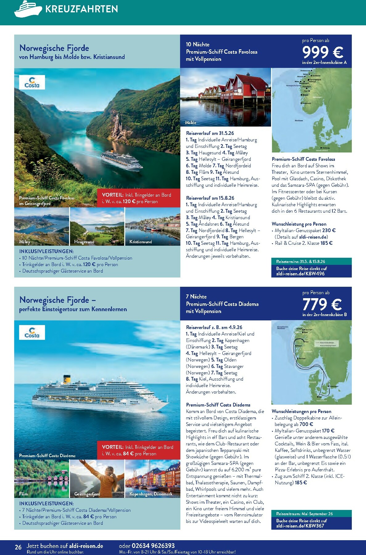 aldi - ALDI SÜD - Reisemagazin-Prospekt gültig vom 01.01. bis 31.01. - page: 26