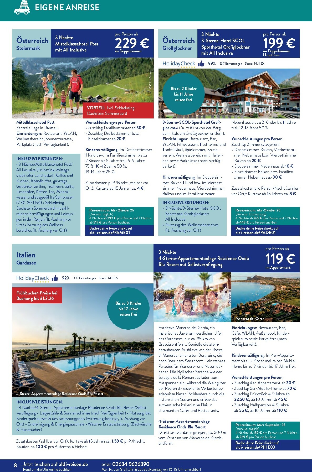 aldi - ALDI SÜD - Reisemagazin-Prospekt gültig vom 01.01. bis 31.01. - page: 8