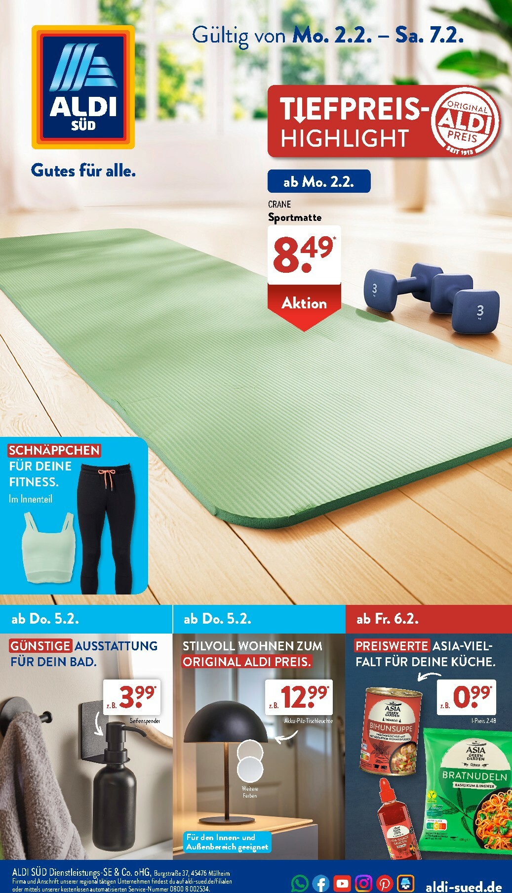 aldi - ALDI SÜD-Prospekt gültig vom 02.02. bis 07.02.