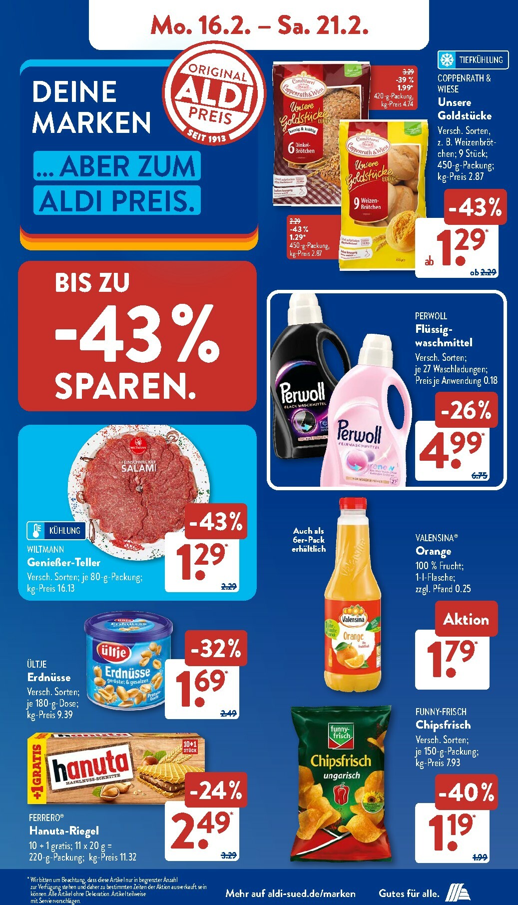 aldi - ALDI SÜD-Prospekt gültig vom 16.02.2026 bis 21.02.2026 - page: 7