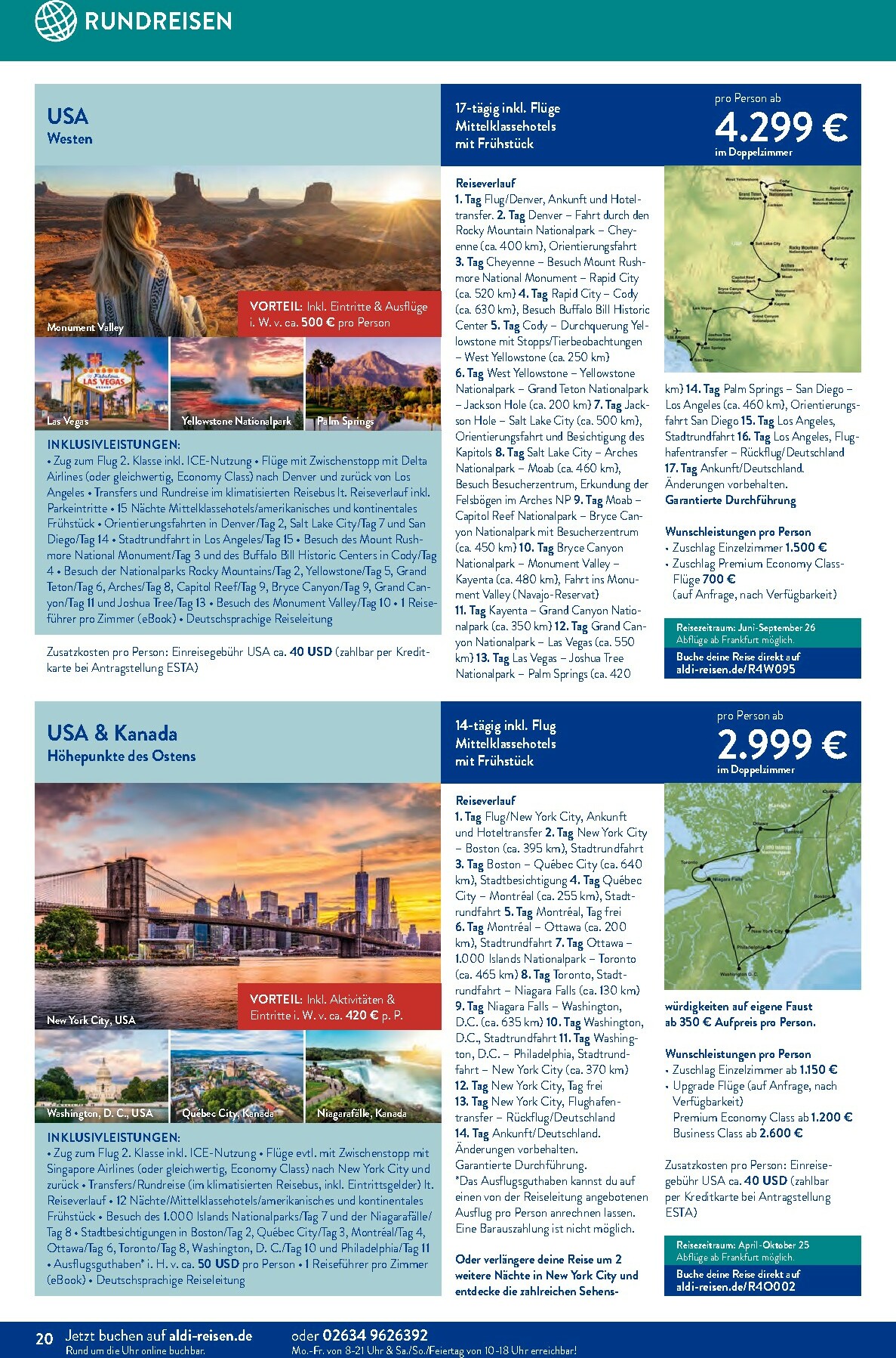 aldi - ALDI SÜD - Reisen-Prospekt gültig vom 11.02.2026 bis 28.02.2026 - page: 20