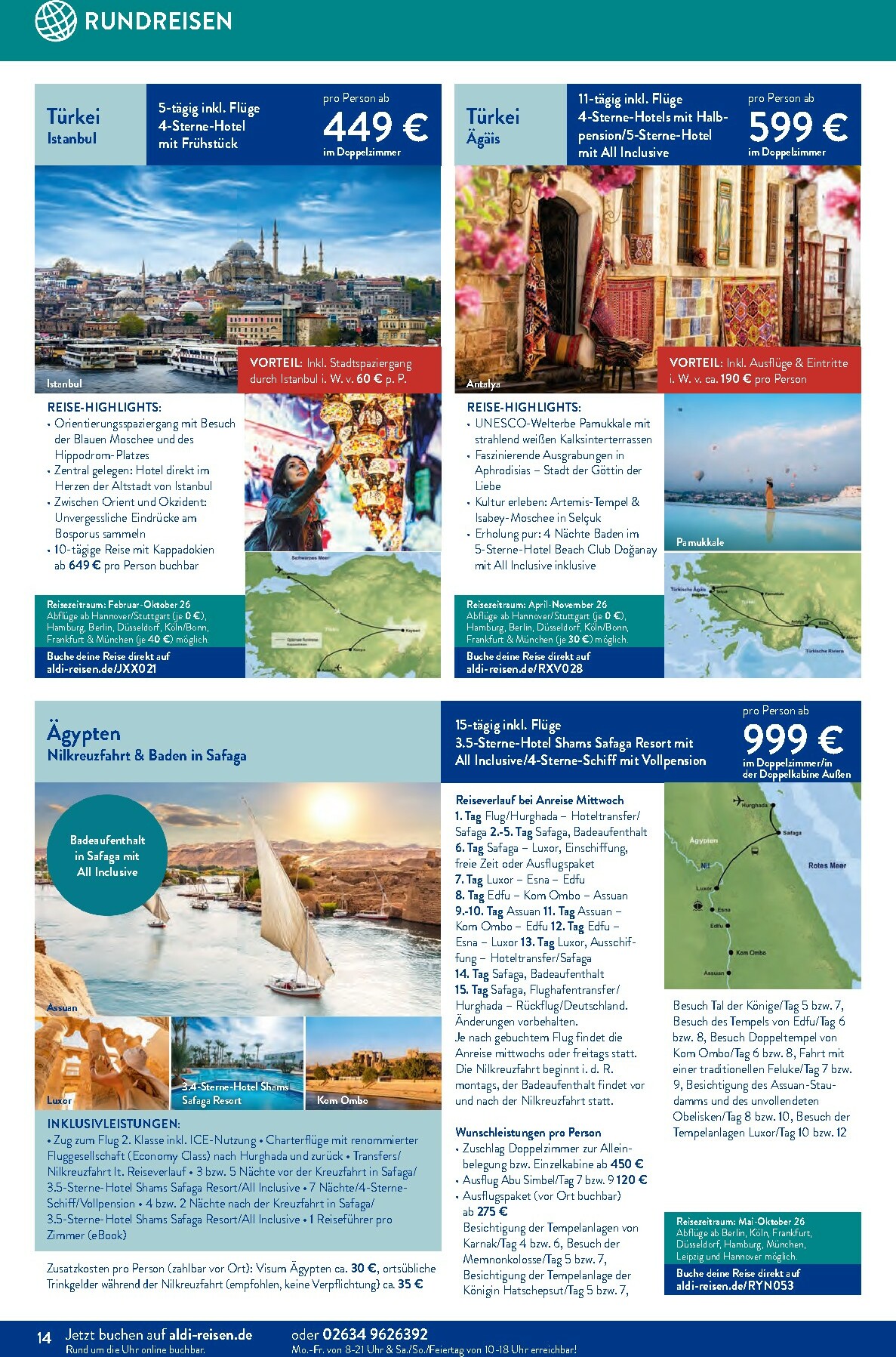 aldi - ALDI SÜD - Reisen-Prospekt gültig vom 11.02.2026 bis 28.02.2026 - page: 14