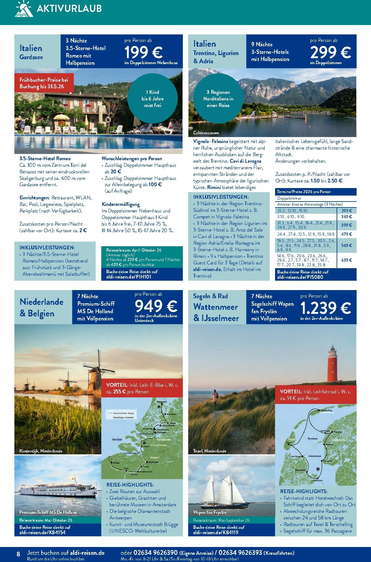 aldi - ALDI SÜD - Reisen-Prospekt gültig vom 11.02.2026 bis 28.02.2026 - page: 8